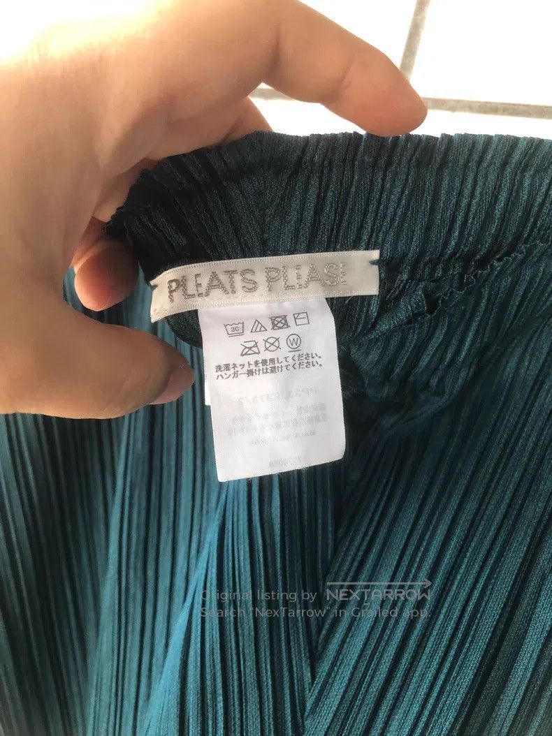 Issey Miyake Issey Miyake Green Pants Size 25" / US 0 / IT 36 - 2 Thumbnail