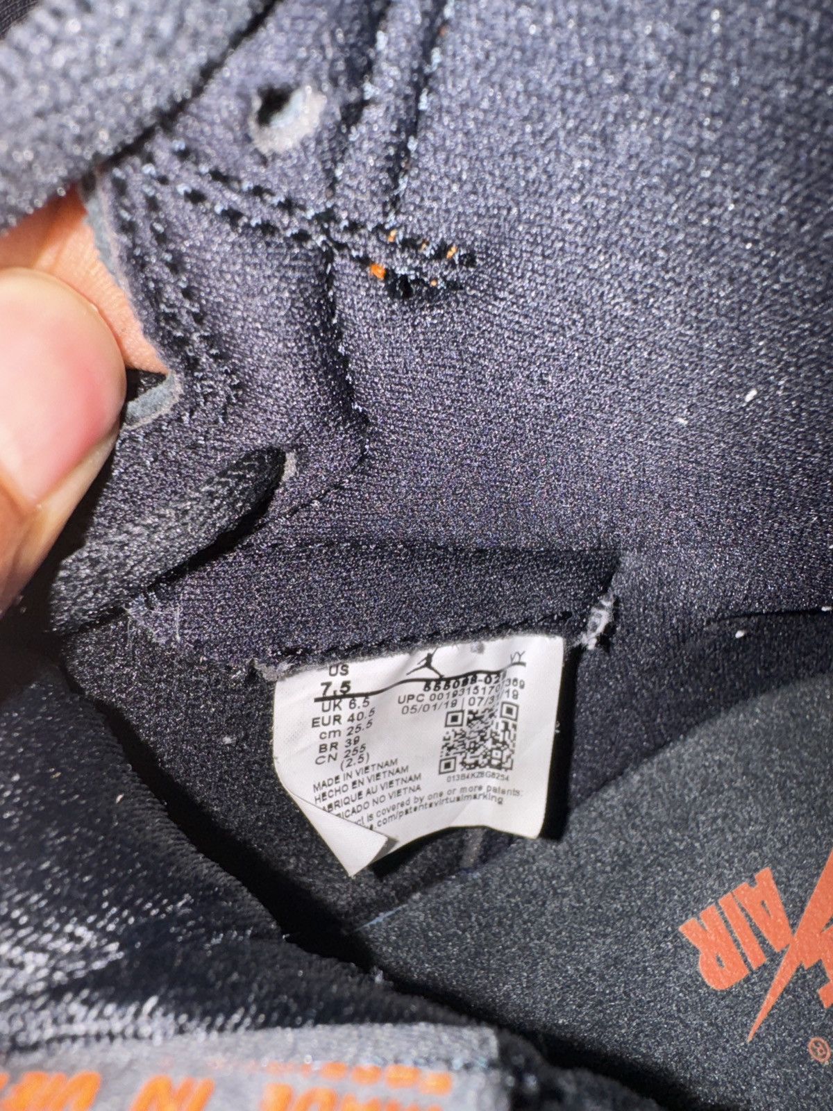 Nike ‘Shattered backboard Air jordan 1 Size US 7.5 / EU 40-41 - 7 Thumbnail