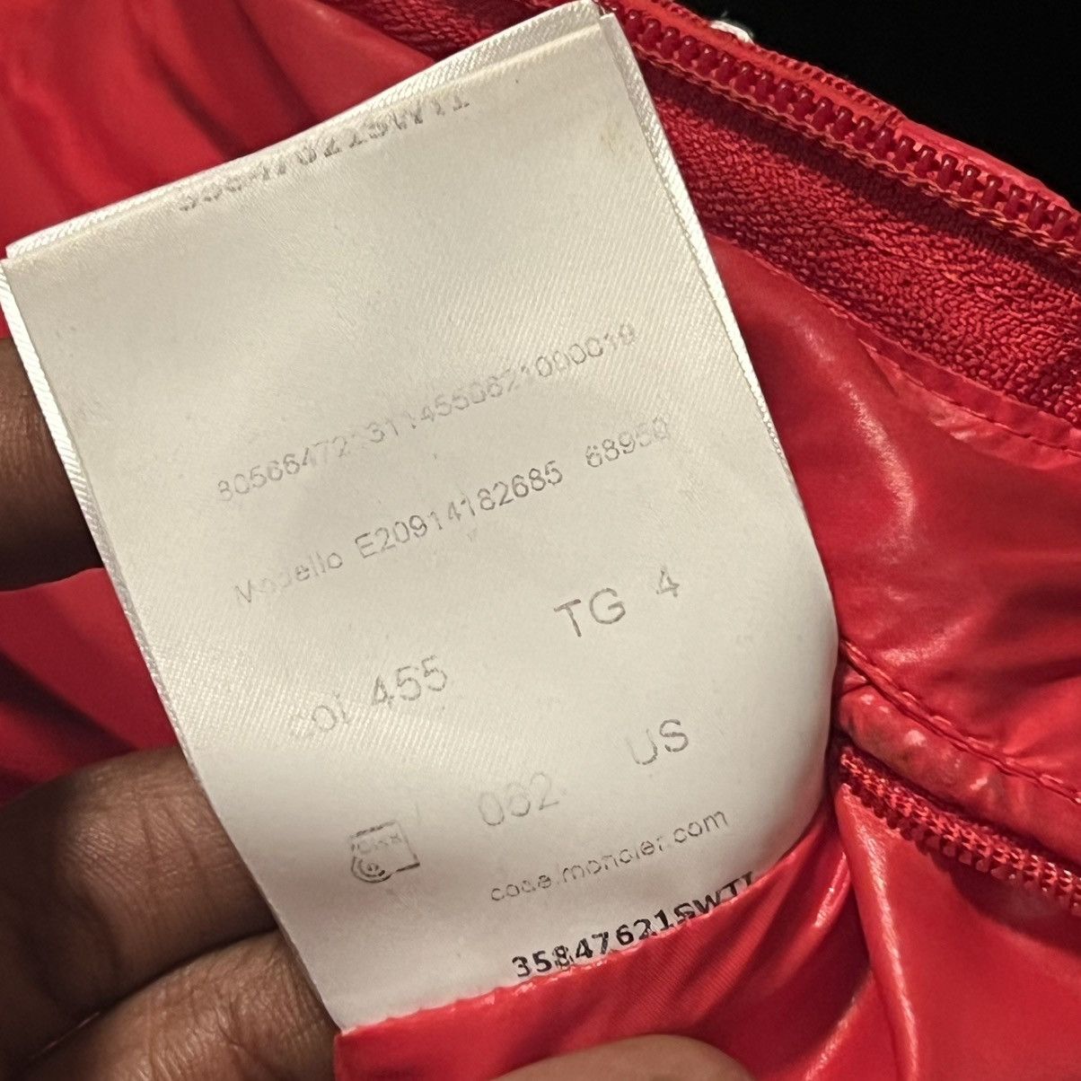 Moncler Moncler Bruel Down Jacket Red Size US L / EU 52-54 / 3 - 21 Thumbnail
