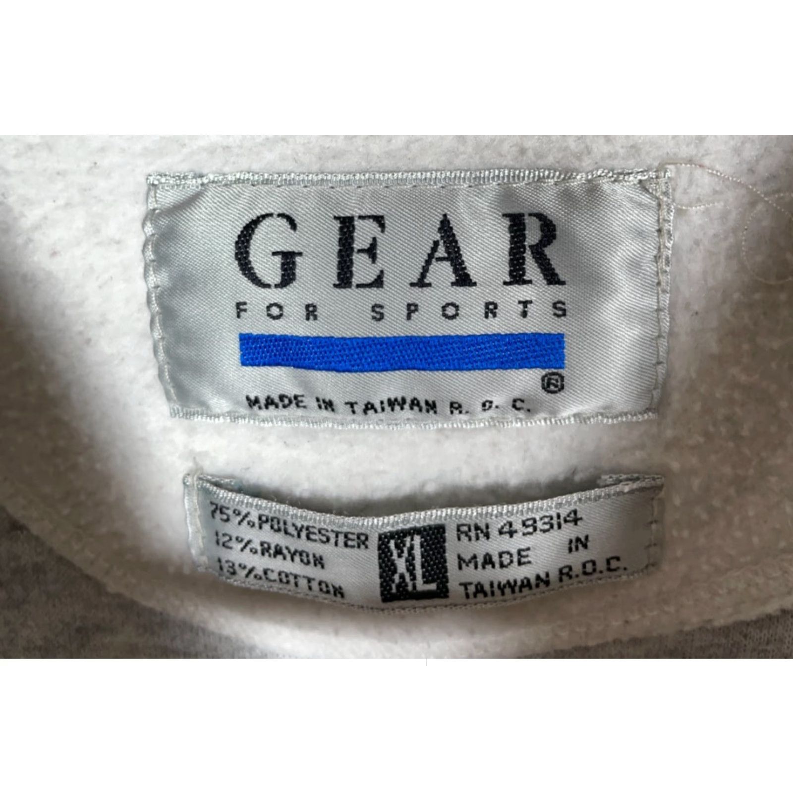 Vintage VINTAGE Gear for Sports Boyne Mountain Ski Sweatshirt Adult XL Gray Inside Out Crewneck Michigan 90s Mens Regular Sweatshirt Size US XL / EU 56 / 4 - 3 Thumbnail