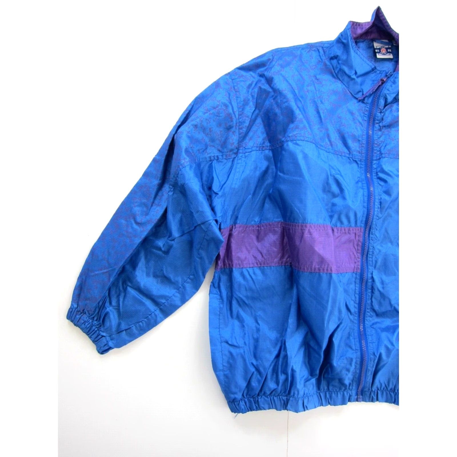 ESPIRIT VINTAGE Pro Spirit Windbreaker Jacket Men XL Purple Zip Windbreaker 90s Pockets Size US XL / EU 56 / 4 - 7 Thumbnail
