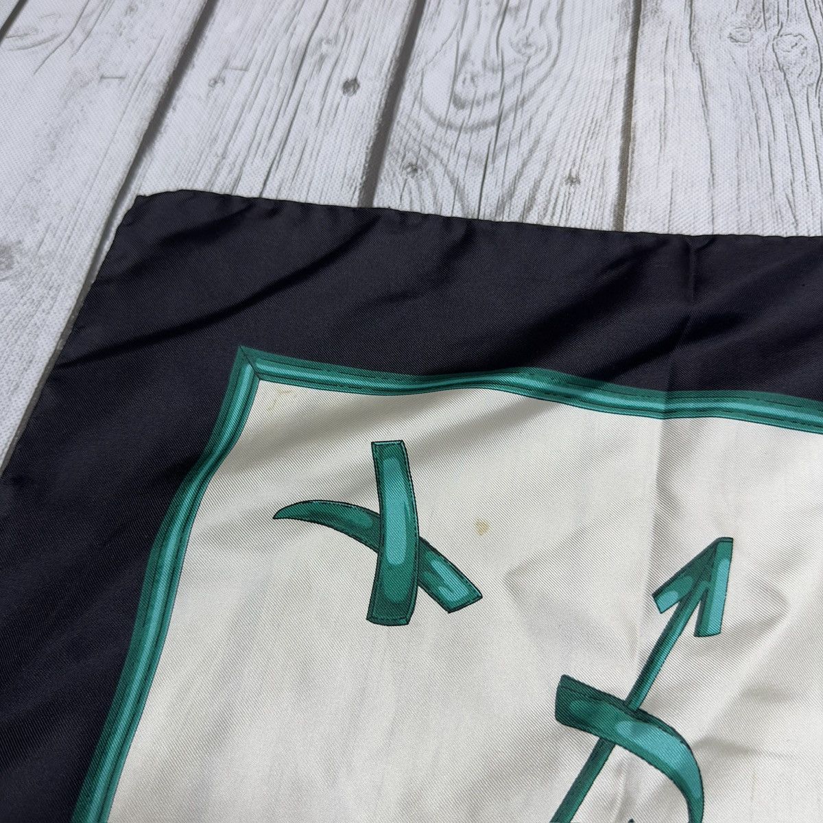 Paloma Picasso × Vintage Vintage Paloma Picasso silk scarf Size ONE SIZE - 3 Thumbnail