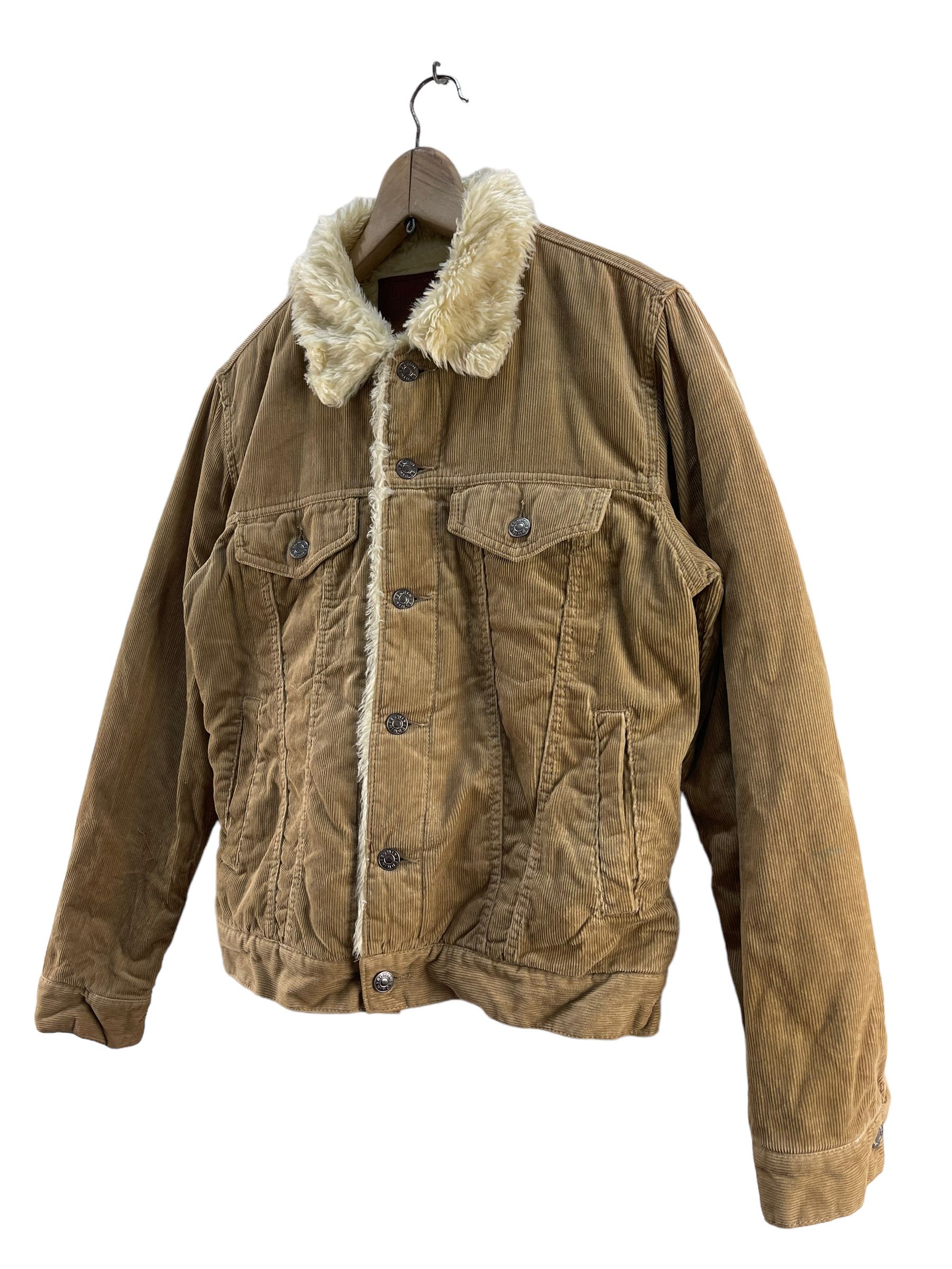 Edwin Vintage Edwin Sherpa Corduroy Jacket Size US S / EU 44-46 / 1 - 7 Thumbnail
