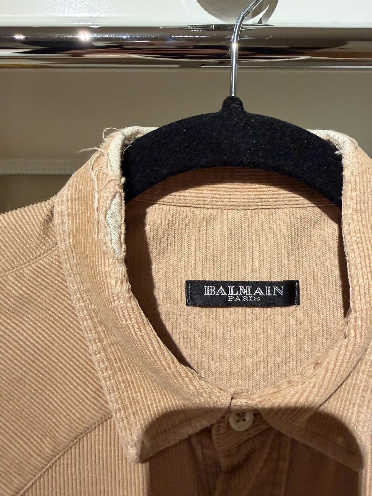 Balmain Balmain Decarnin Era Corduroy Shirt Size US XS / EU 42 / 0 - 6 Thumbnail