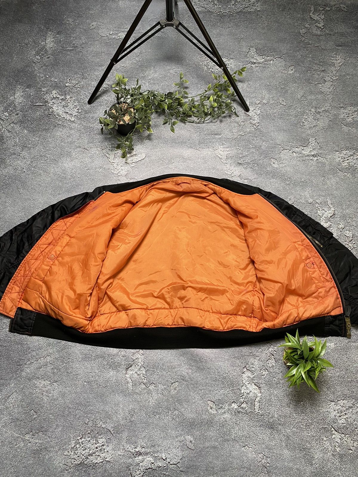 Japanese Brand × Vintage Ma 1 bomber vintage nylon size M Size US M / EU 48-50 / 2 - 12 Thumbnail