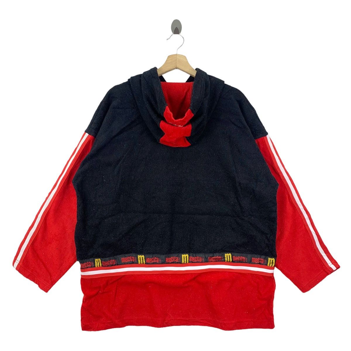 Mecca Vintage MECCA USA Streetwear Big Logo Fleece Hoodie Jumper Size US L / EU 52-54 / 3 - 2 Thumbnail