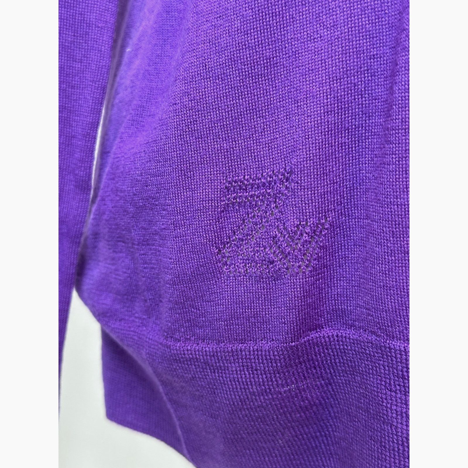 Zadig & Voltaire Zadig & Voltaire Emma We Goa Purple Merino Wool Sweater L Size L / US 10 / IT 46 - 12 Thumbnail