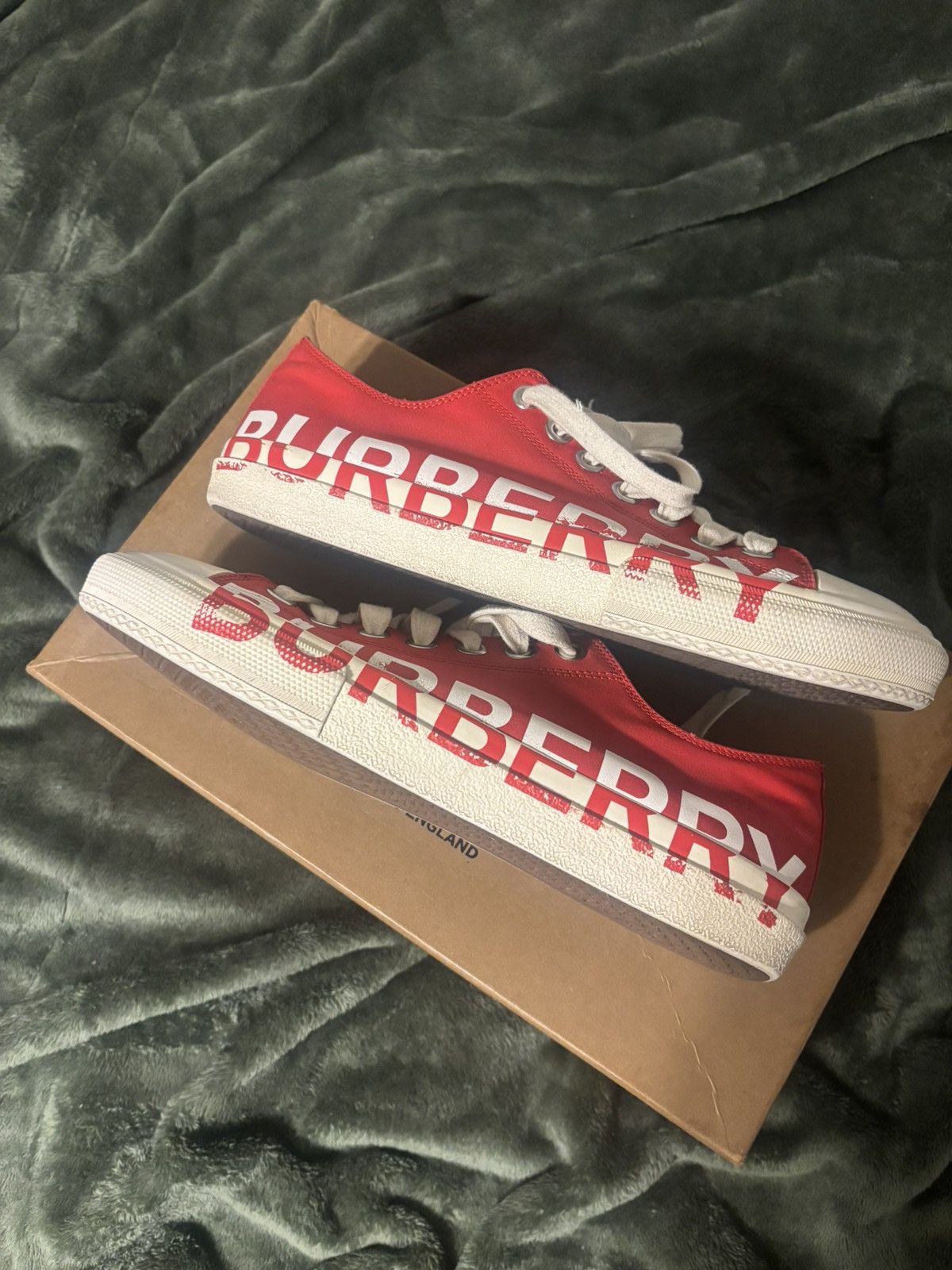 Burberry Burberry Logo Print Sneaker Size US 9.5 / EU 42-43 - 7 Thumbnail