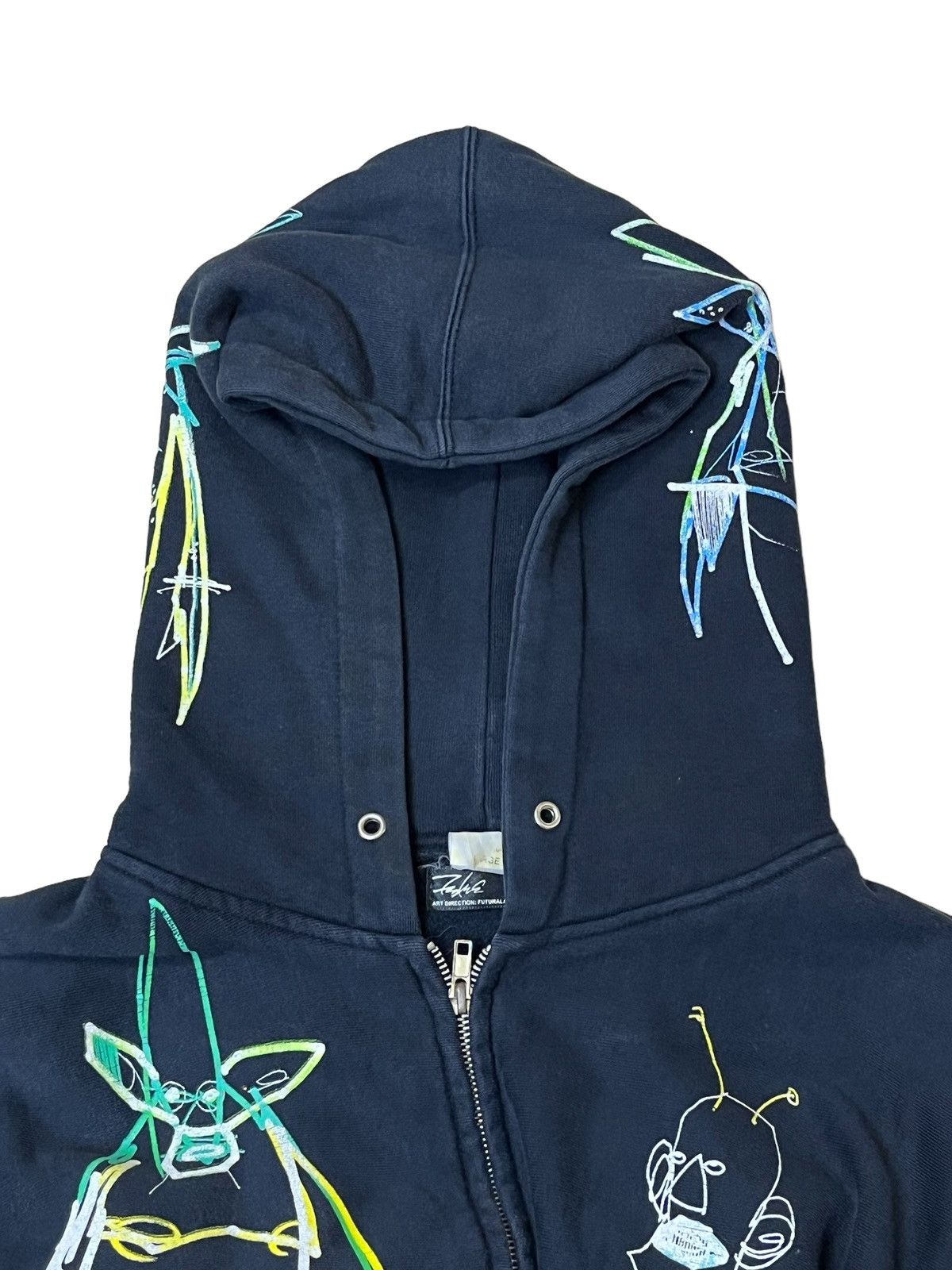 Futura FUTURA LABORATORIES UNKLE POINTMAN & ATOMIC ZIPPER HOODIES Size US L / EU 52-54 / 3 - 6 Thumbnail