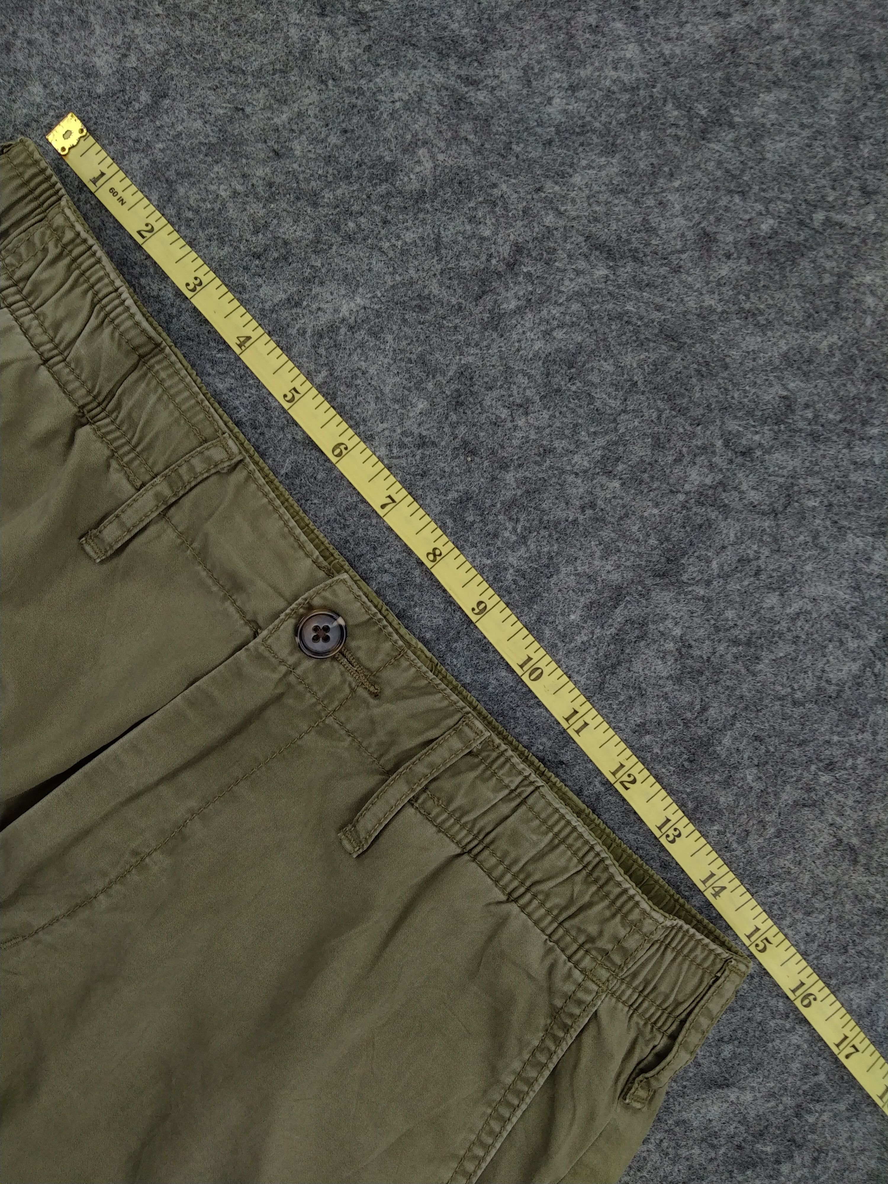 GU Elastic/Drawstring Waist Japanese Brand Cargo Pants -CP063 Size US 30 / EU 46 - 9 Thumbnail