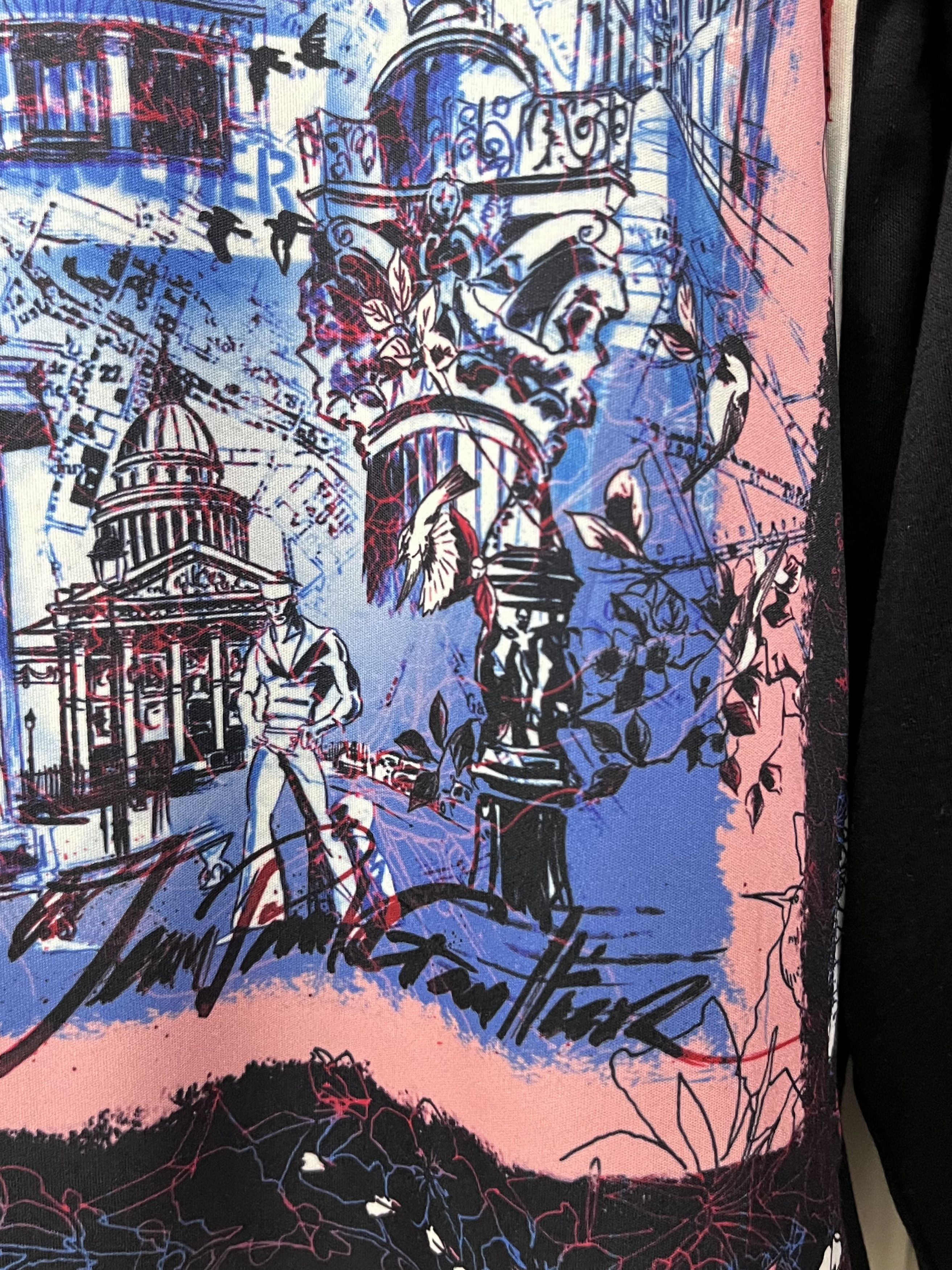 Jean Paul Gaultier 🔥Jean Paul Gaultier Hardcore Night Graphic Archive Size M / US 6-8 / IT 42-44 - 5 Thumbnail