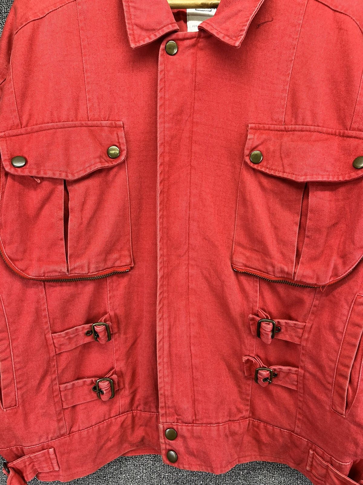 Japanese Brand Vintage Girls Market Trashed Punk Jacket Size US L / EU 52-54 / 3 - 8 Thumbnail