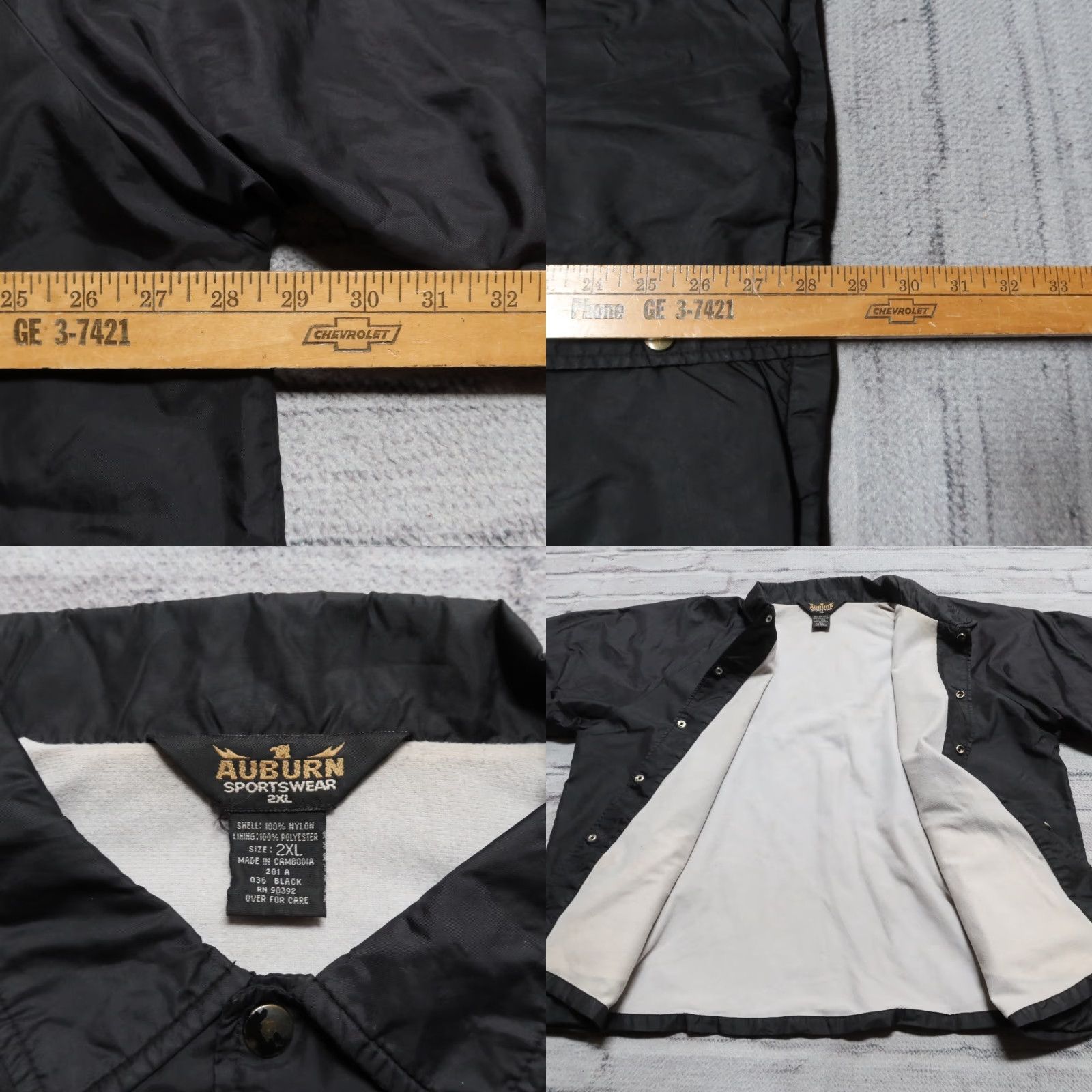 Vintage Vintage Def Squad Coaches Jacket Men 2XL Black Nylon Jacket Size US XXL / EU 58 / 5 - 8 Thumbnail