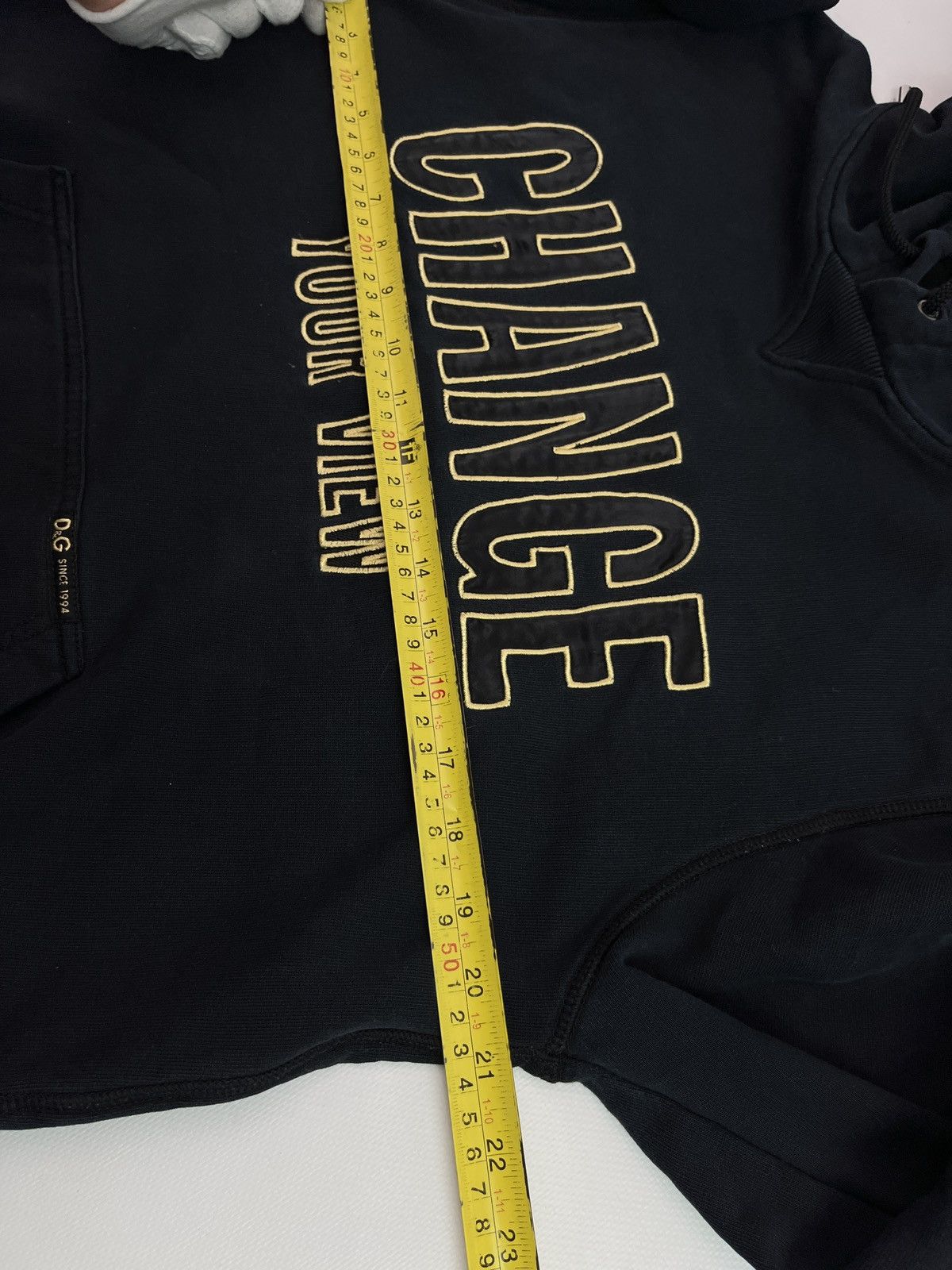 Dolce & Gabbana Dolce Gabbana “Change your view” Navy Hoodie Size US M / EU 48-50 / 2 - 10 Thumbnail