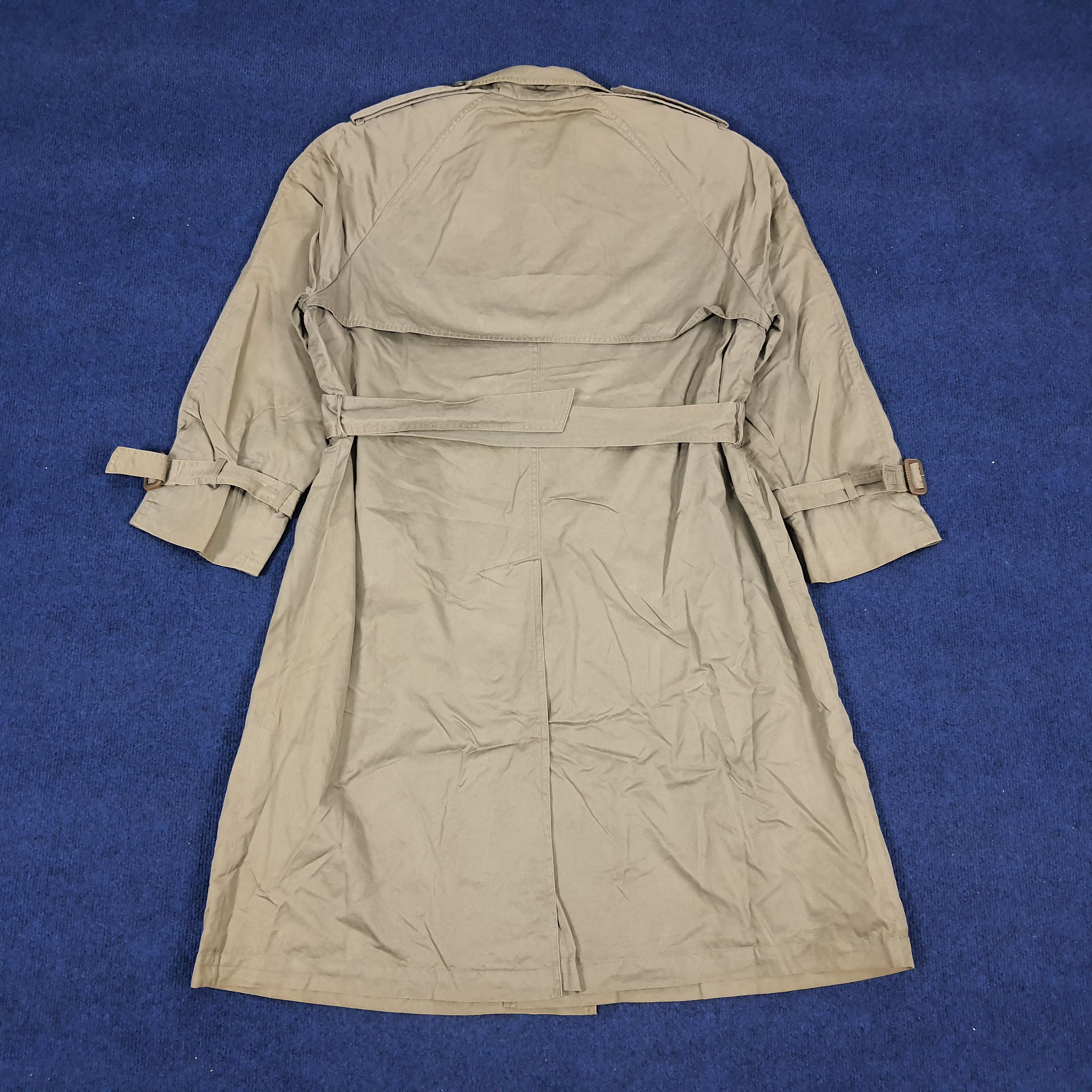 Christian Dior Monsieur × Vintage Vintage Christian Dior Monsieur Trench Jacket Size US L / EU 52-54 / 3 - 3 Thumbnail
