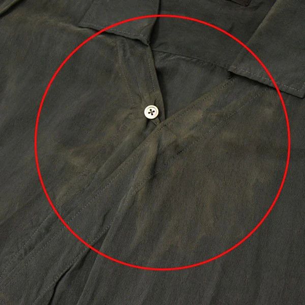 Yohji Yamamoto s'yte YOHJI YAMAMOTO // 2013AW Cupra Long Shirt Size US L / EU 52-54 / 3 - 7 Thumbnail