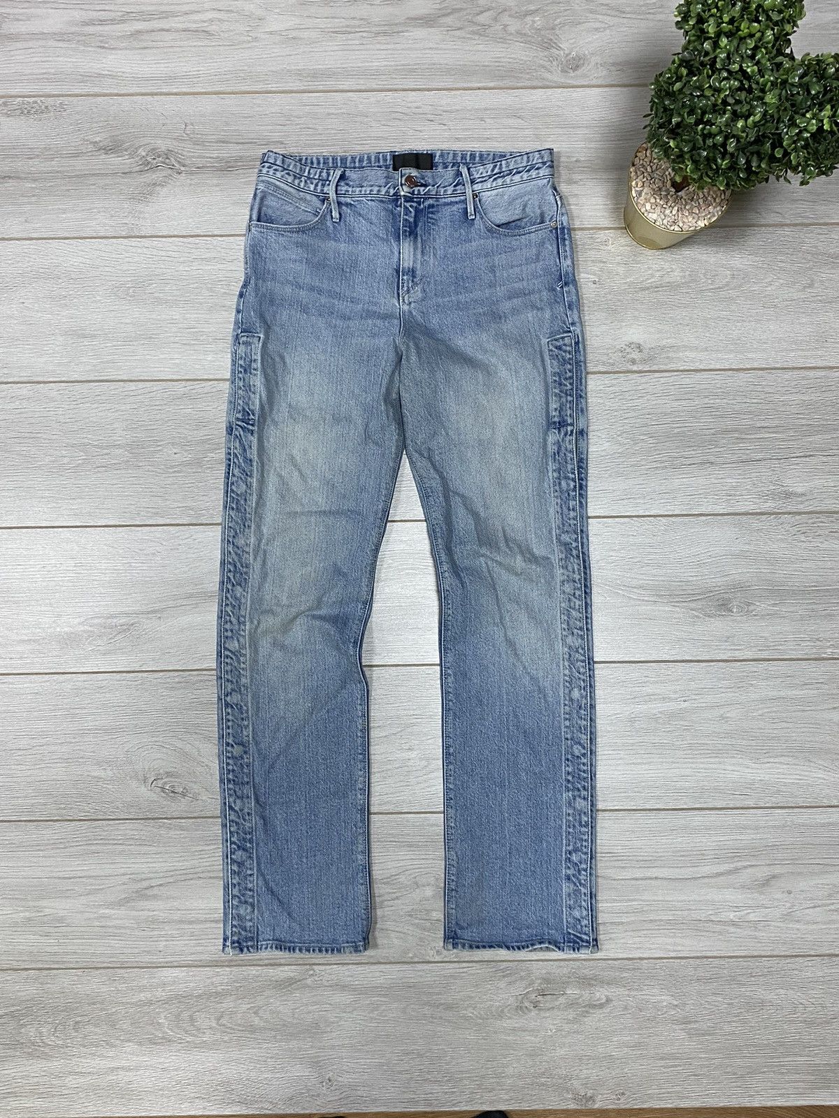 Vintage Rta buttons RARE vintage jeans Size US 31 - 3 Thumbnail