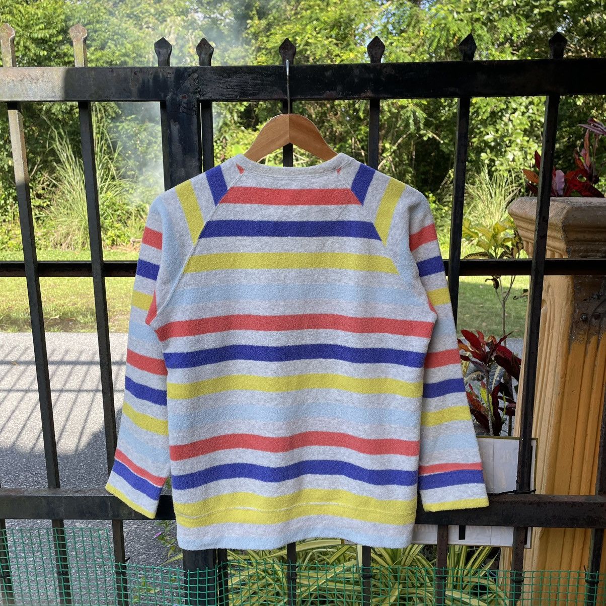 Tsumori Chisato 🔥🇯🇵Tsumori Chisato Multicolour Striped Fleece Sleep Wear Size S / US 4 / IT 40 - 2 Thumbnail