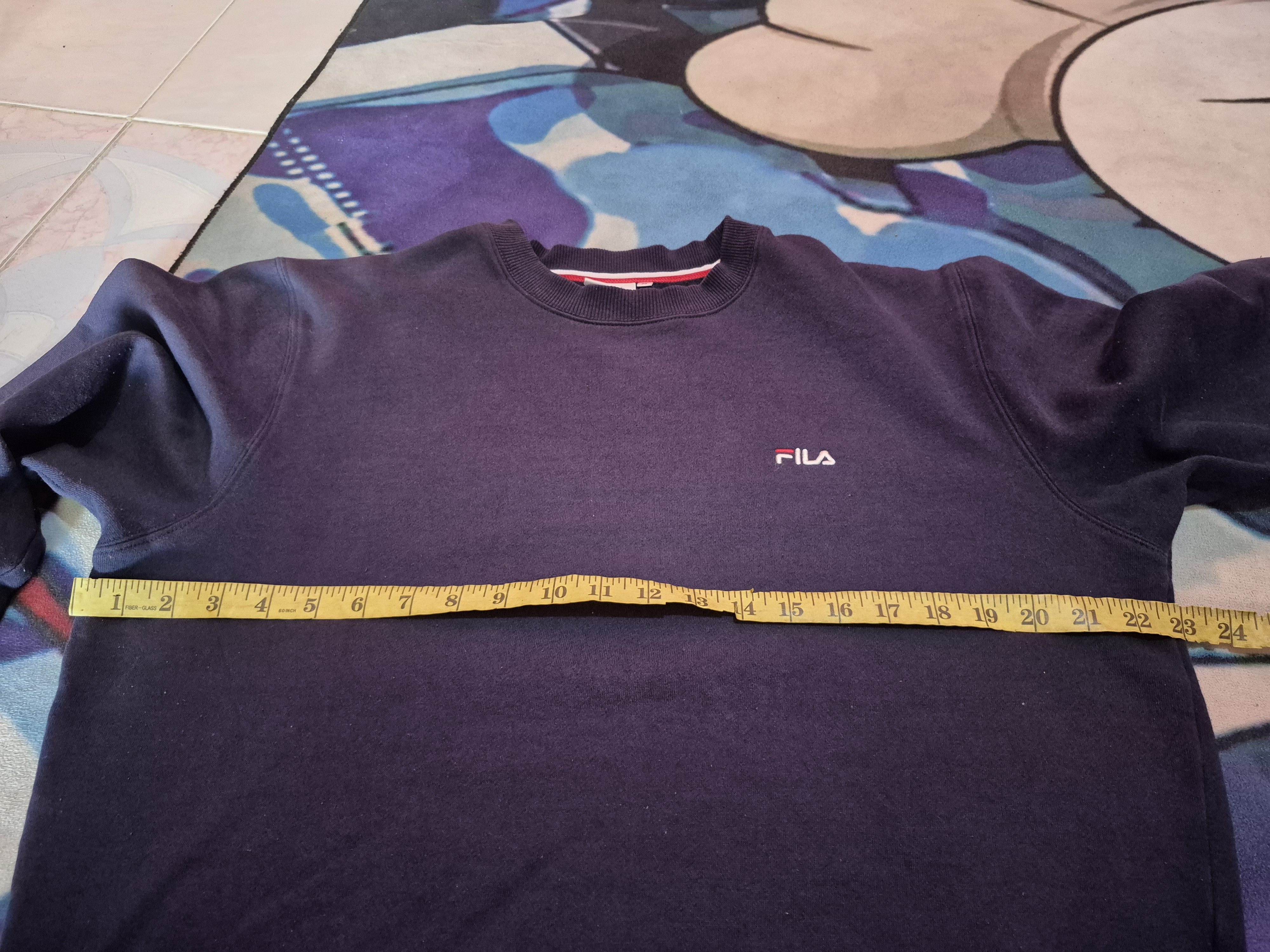 Fila 🔥 Fila Small Logo Sweatshirt Jumper Size US M / EU 48-50 / 2 - 9 Thumbnail