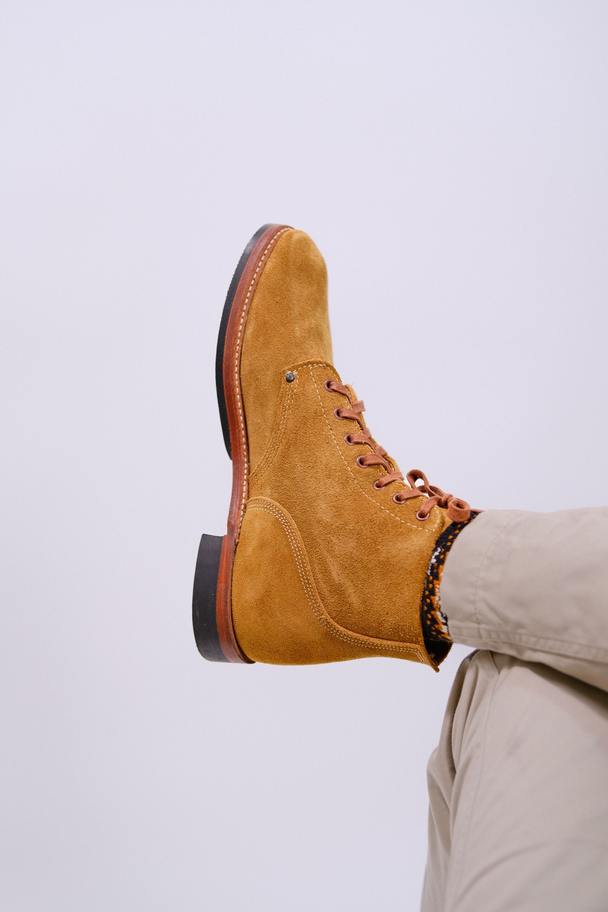 RRL Ralph Lauren RRL RALPH LAUREN DOUBLE RL service M43 suede military boots  | Grailed