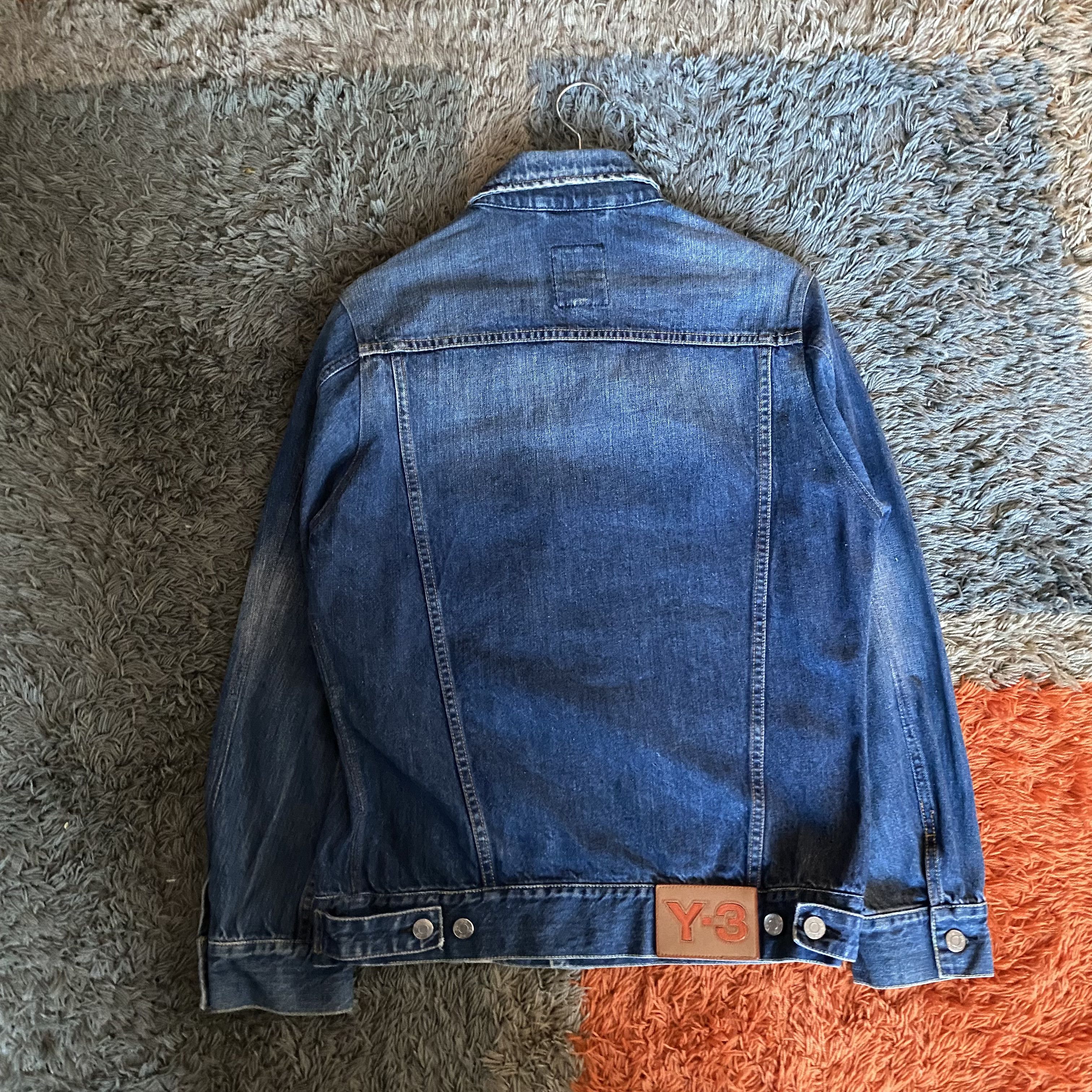 Y-3 Y-3 Denim Jacket Size US M / EU 48-50 / 2 - 2 Thumbnail