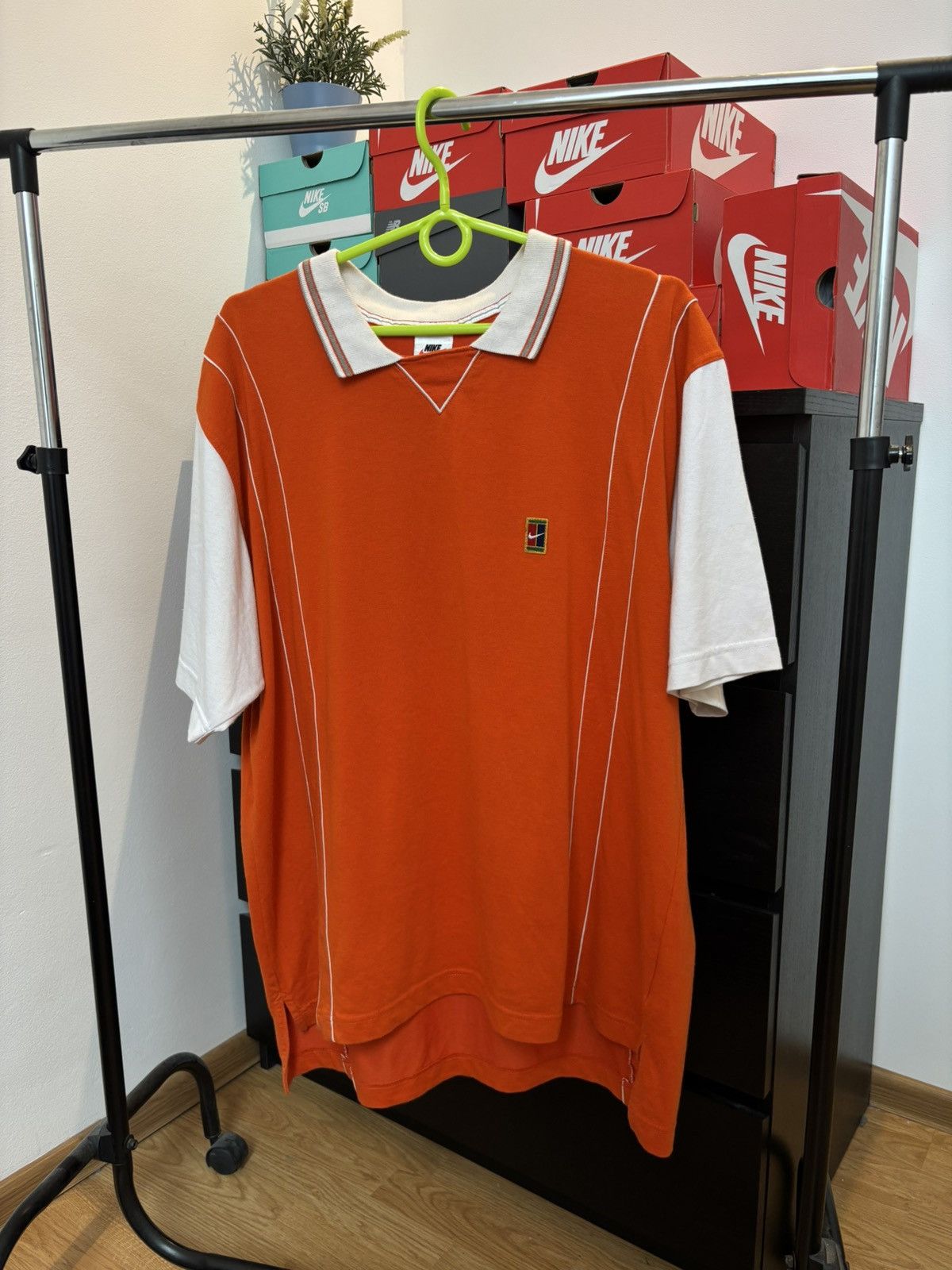 Nike Vintage Nike Polo T-Shirt (M) Size US M / EU 48-50 / 2 - 2 Thumbnail