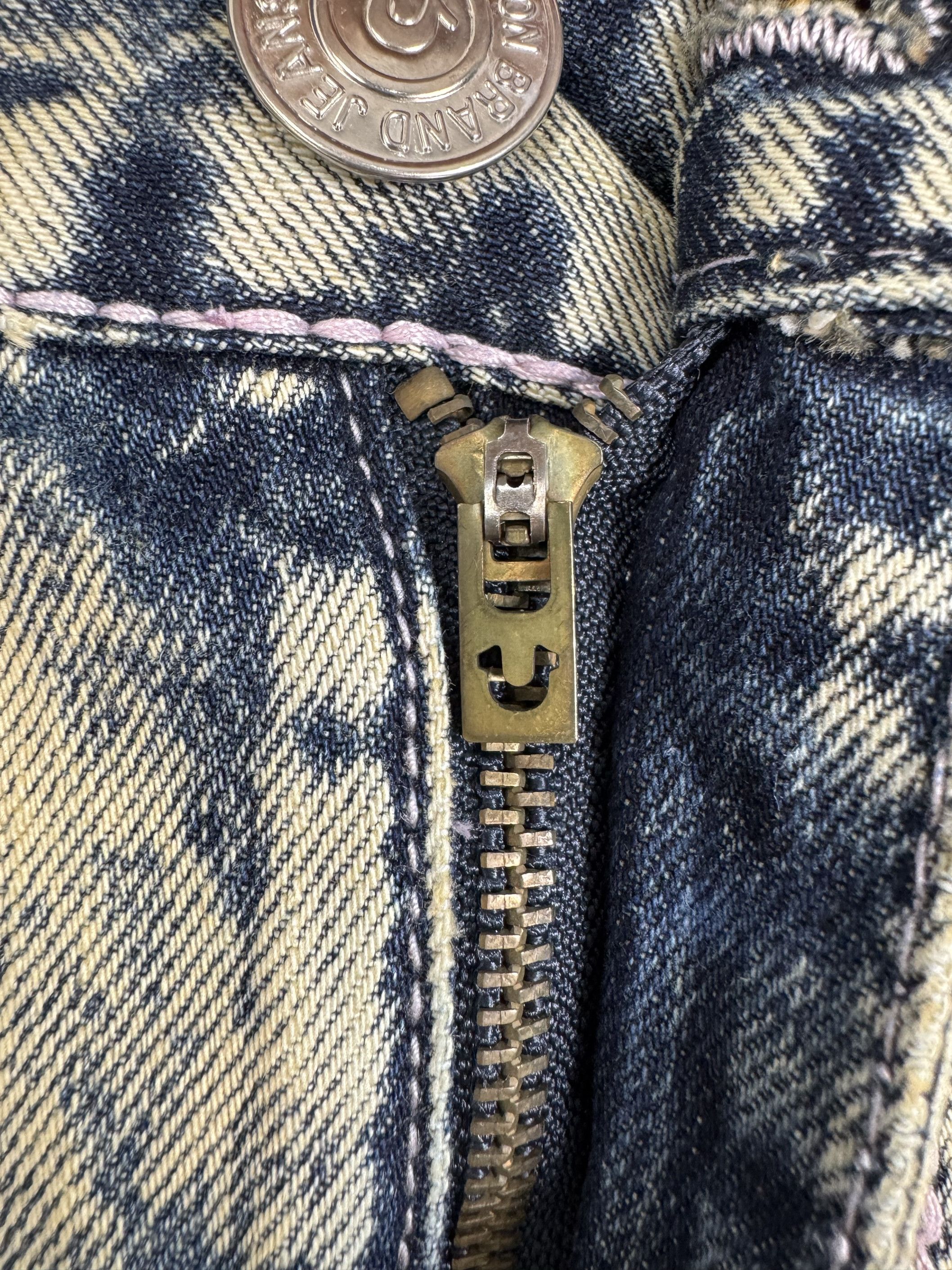True Religion × Vintage UNWORN* THICK STITCHING HEAVY WASH TWO TONE STITCHING JEANS Size US 32 / EU 48 - 6 Thumbnail