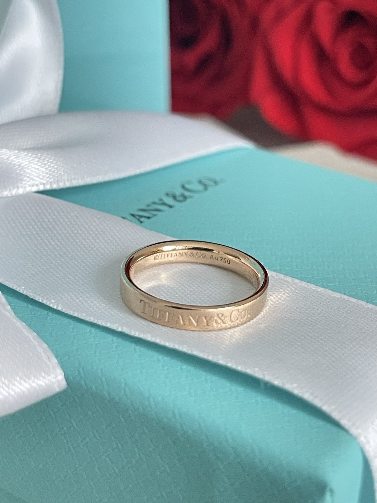 Tiffany & Co. Tiffany & Co. Band Ring in Rose Gold 18K size 4.5 NEW $1400 Size ONE SIZE - 12 Thumbnail
