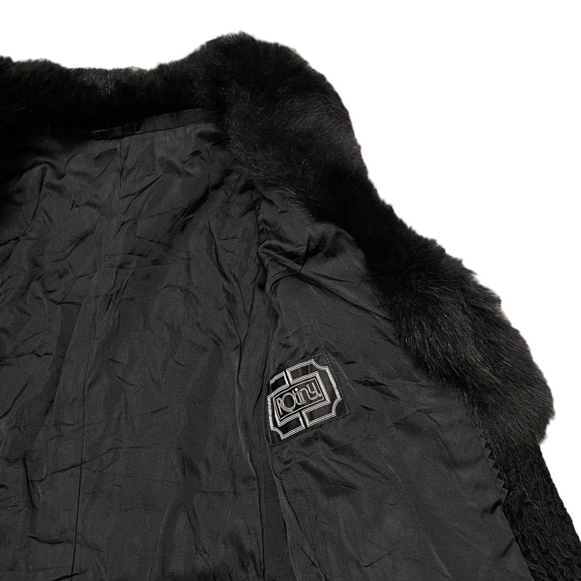 If Six Was Nine Rare Luxury Rotiny Fur Coat Size S / US 4 / IT 40 - 9 Thumbnail