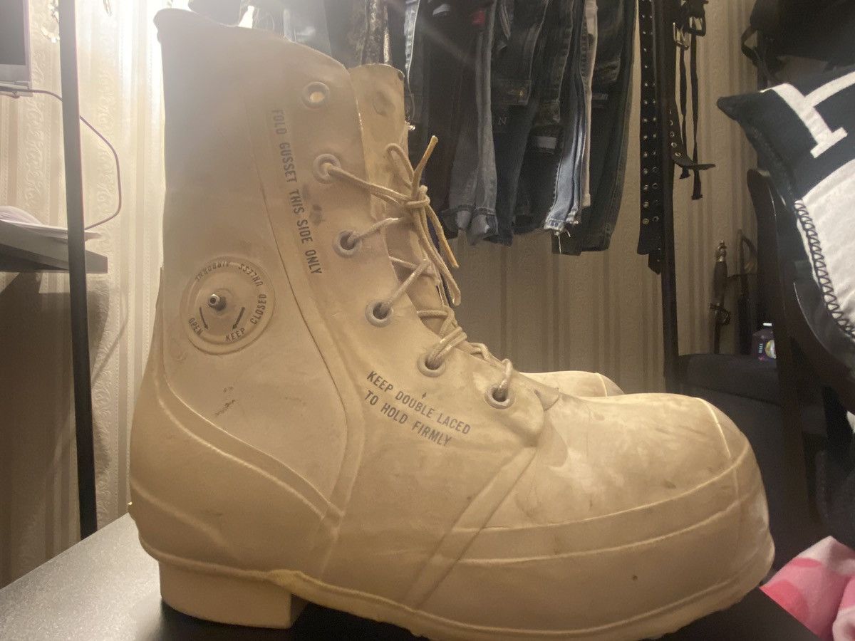 Military surplus bunny boots