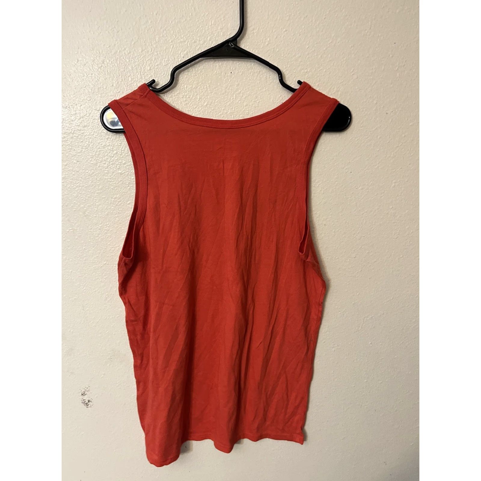 Nike Nike Dri-Fit Orange Sleeveless Racerback Small Tank Workout Running Athletic Size ONE SIZE - 2 Thumbnail