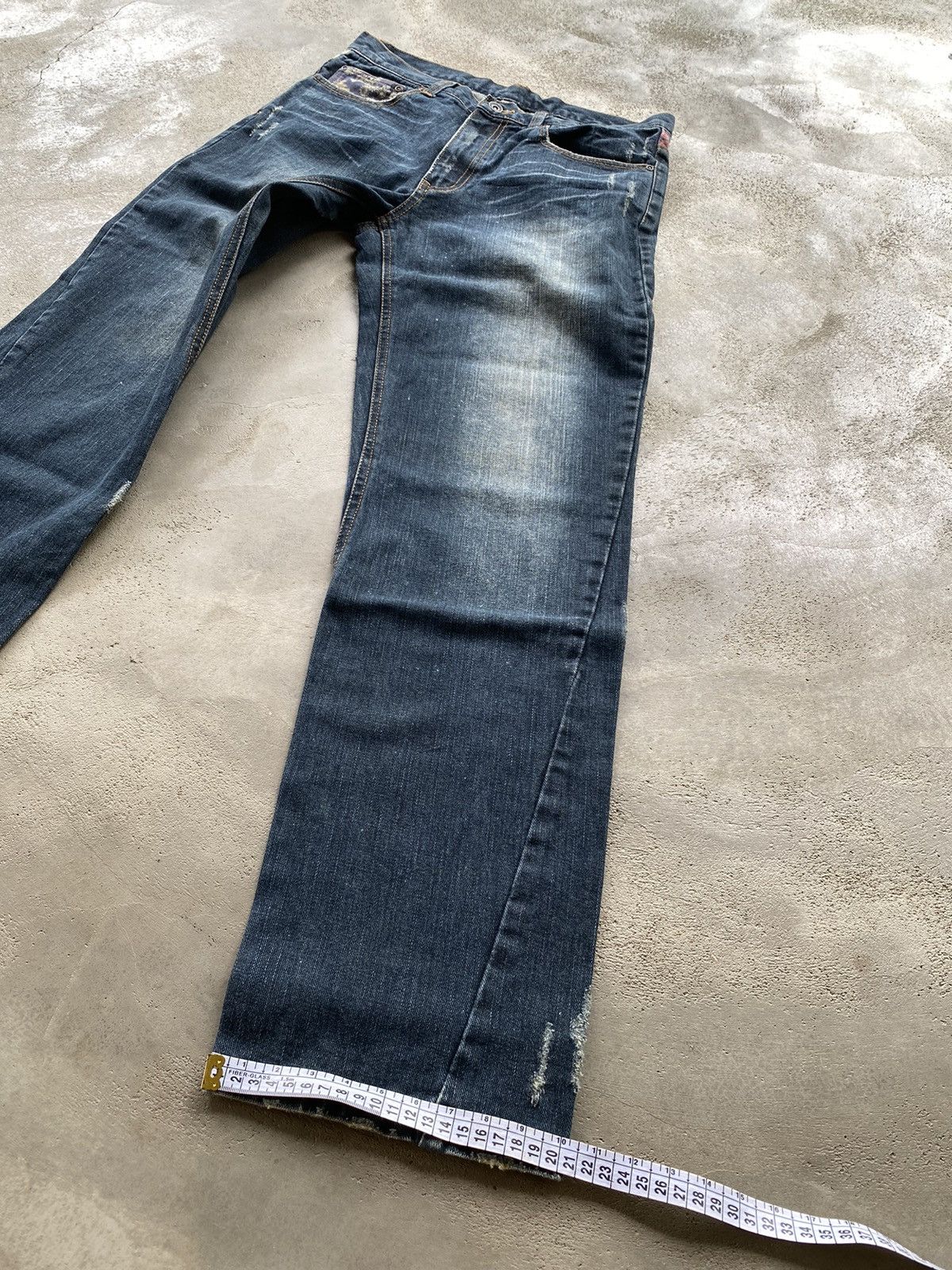 If Six Was Nine × Japanese Brand Vintage Karakuri Japanese Denim Jeans Size US 32 / EU 48 - 14 Thumbnail