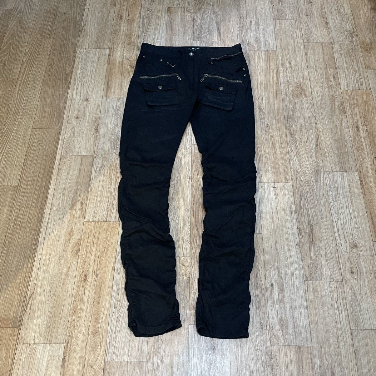 semanticdesign Semantic Design Ruched Cargo Pants Multi Pocket Punk Style Size US 31 - 1 Thumbnail