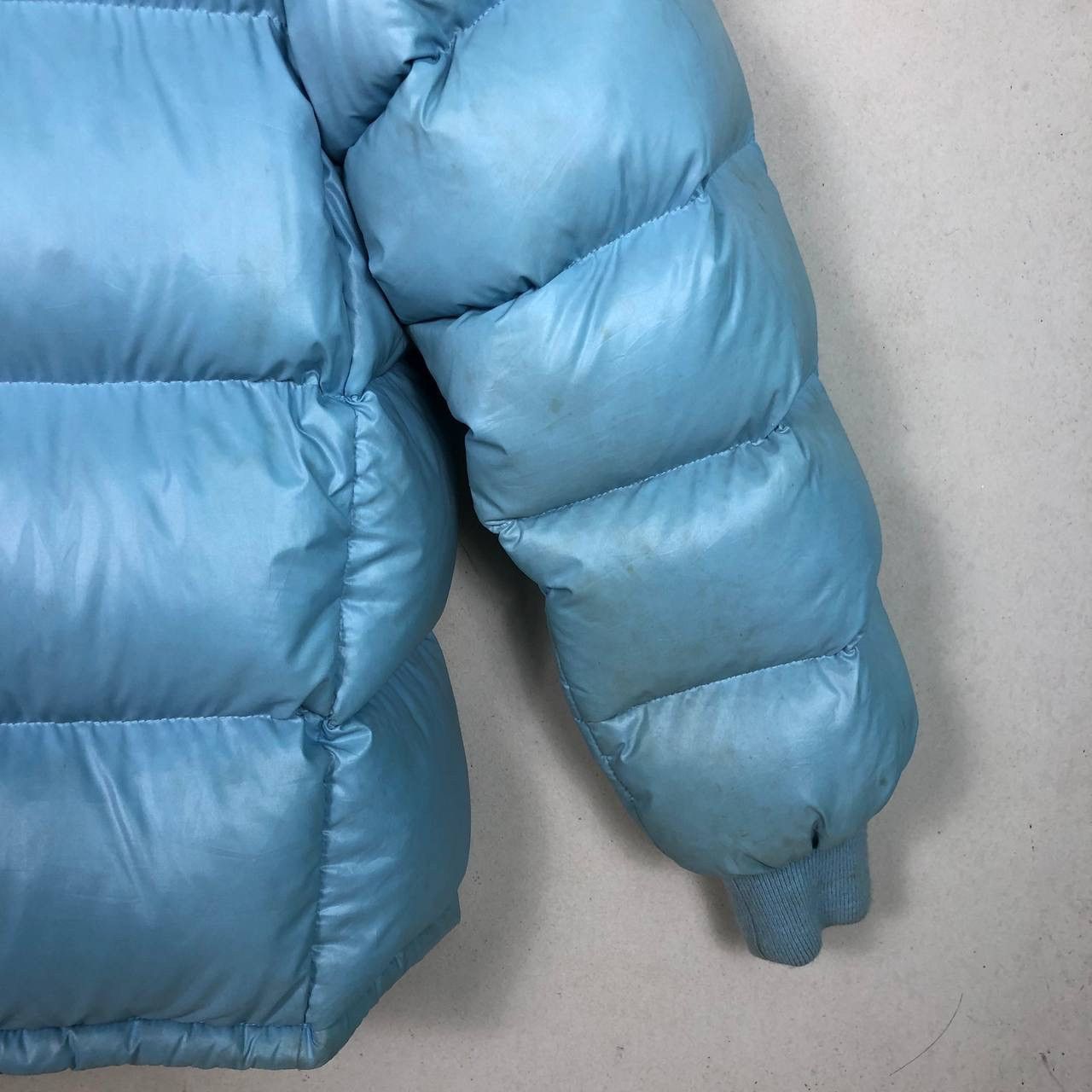 Moncler Vintage 80s Moncler Ski Wear Light Blue Puffer Jacket Size US M / EU 48-50 / 2 - 9 Thumbnail