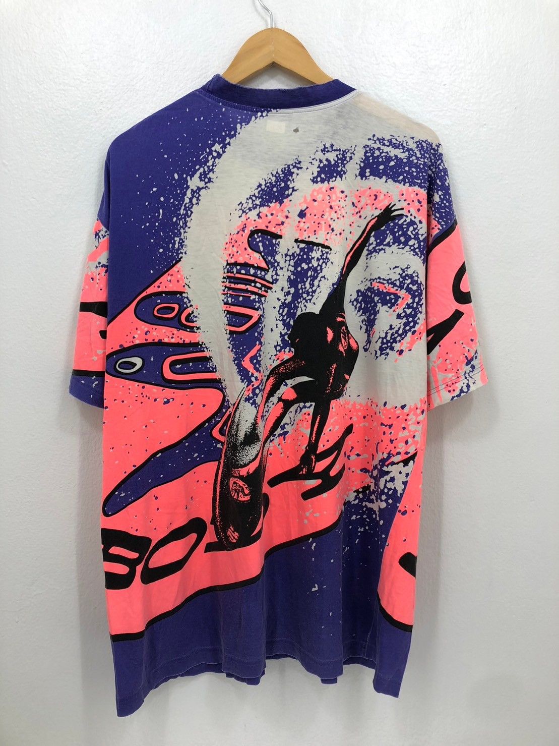 Body Glove × Vintage Vintage 90's Body Glove Over Print shirt wts01 Size US XL / EU 56 / 4 - 2 Thumbnail