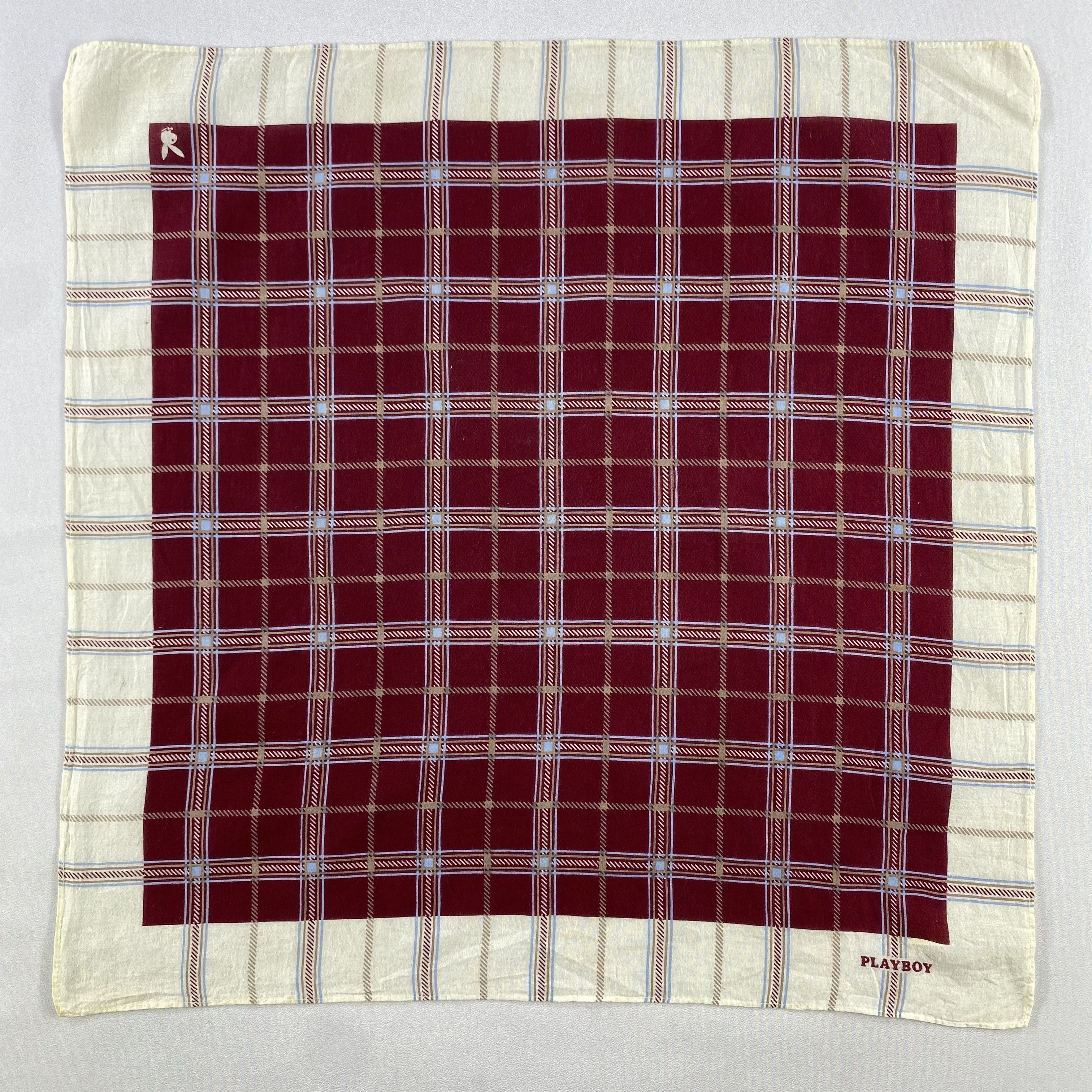 Playboy × Vintage Playboy Bandana/ Handkerchief / Neckerchief Size ONE SIZE - 3 Thumbnail