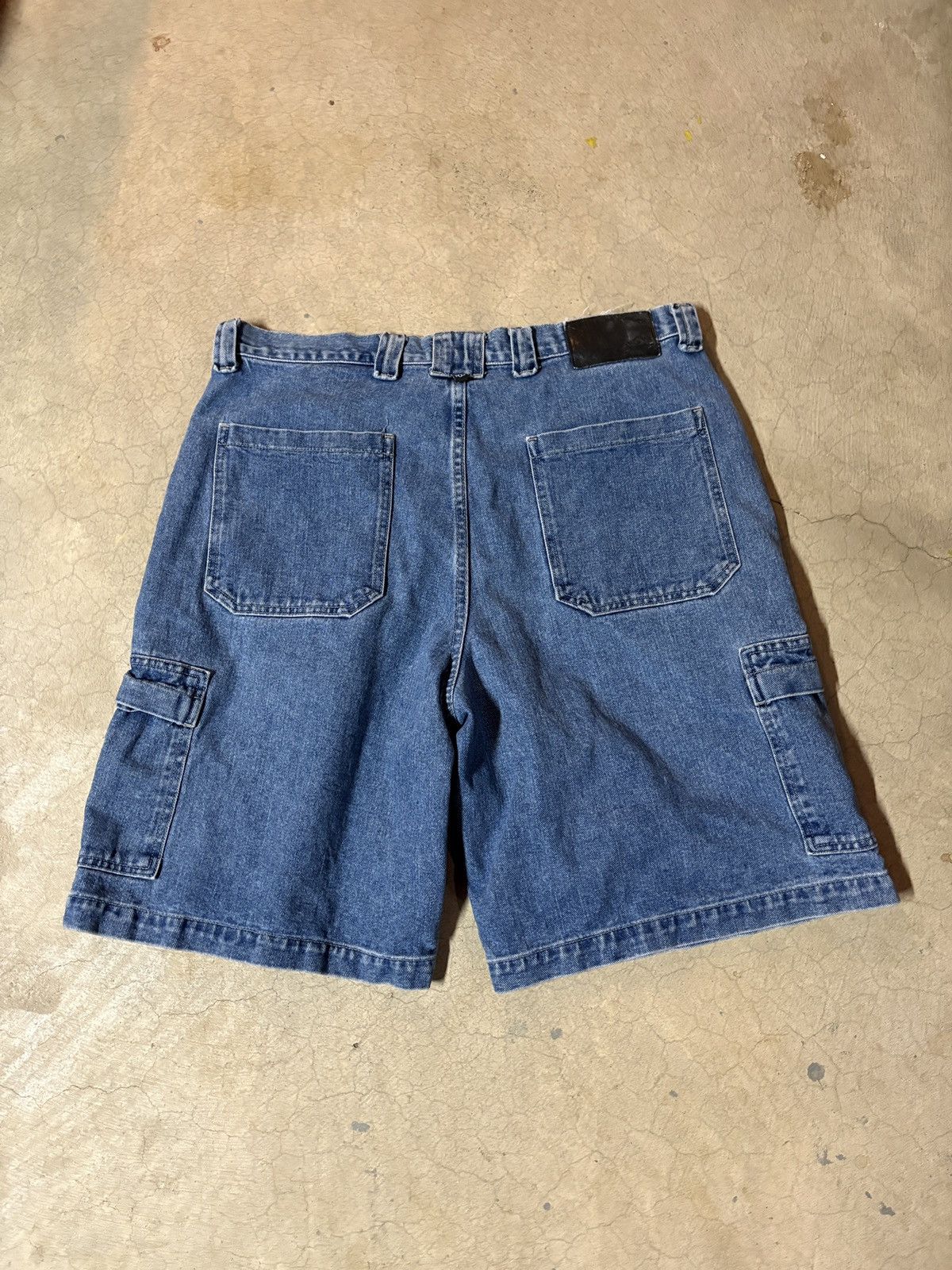 Joe Boxer Vintage 90s Joe Boxer Jorts Jean Shorts Blue Size 38 Size US 38 / EU 54 - 3 Thumbnail
