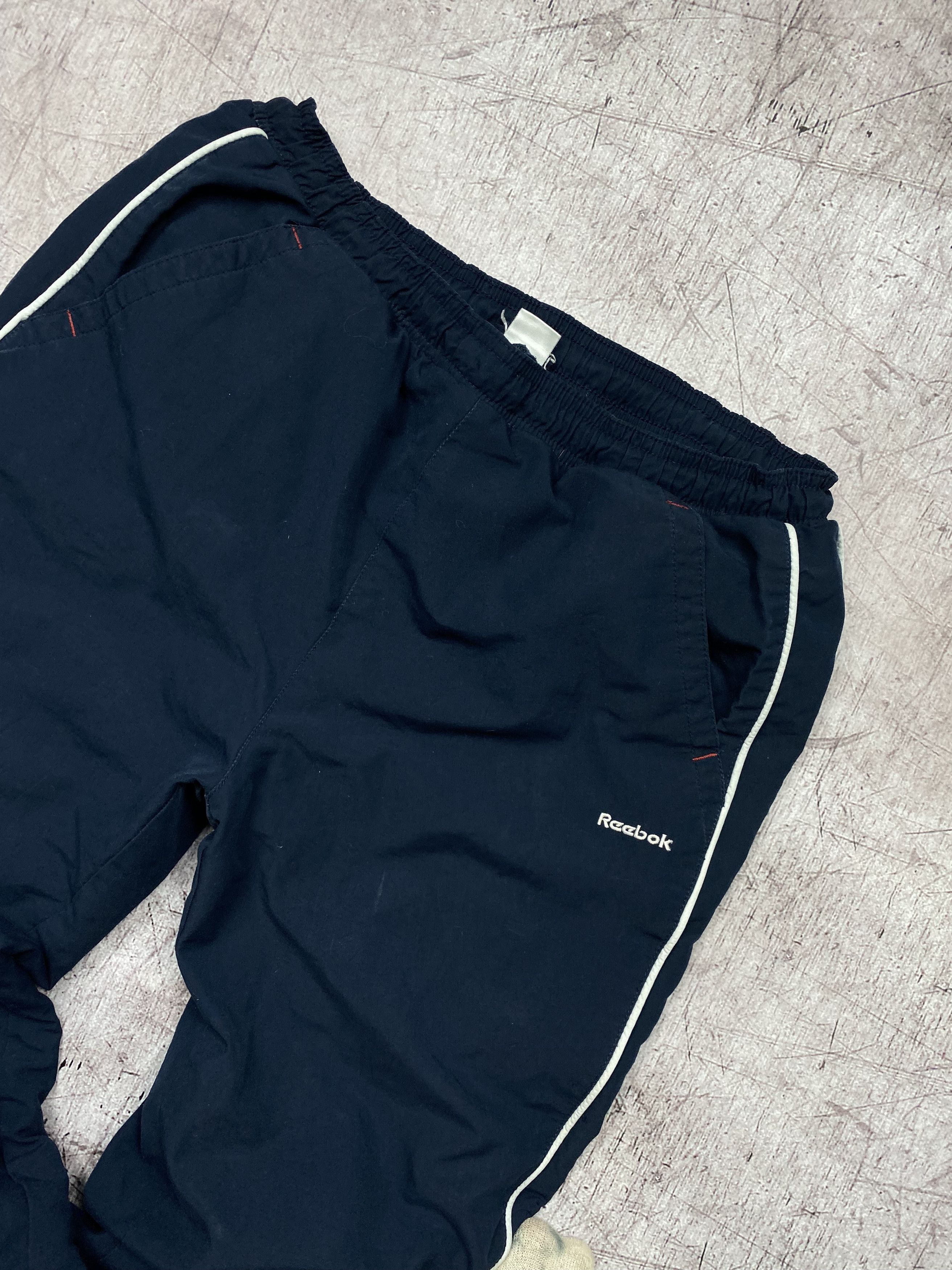 Reebok × Vintage Reebok Vintage Mens Nylon Track Pants Size US 30 / EU 46 - 3 Thumbnail