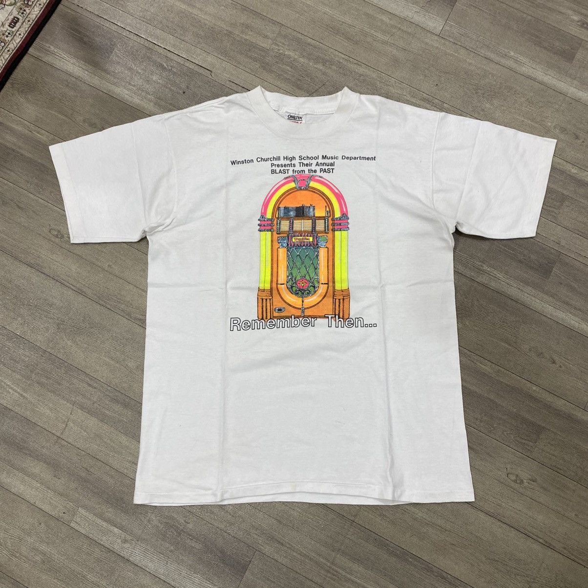 Band Tees × Rap Tees Vintage Winston Churcill scholl music Tshirt Size US XL / EU 56 / 4 - 1 Thumbnail
