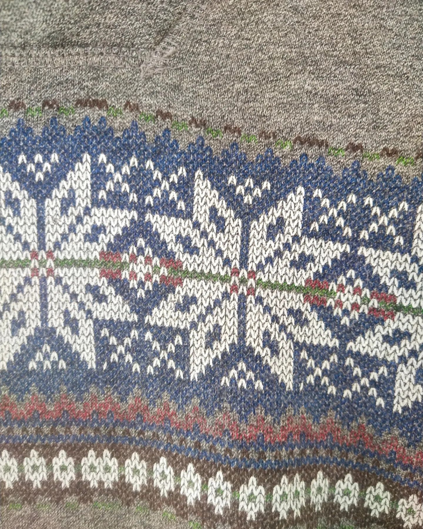 Ralph Lauren Ralph Lauren Fair Isle Hooded Sweatshirt Nordic Pattern Size XS / US 0-2 / IT 36-38 - 3 Thumbnail
