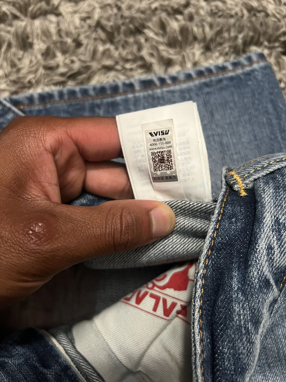 Evisu × Palace Palace/Evisu Stone Wash Denim Size US 32 / EU 48 - 8 Thumbnail