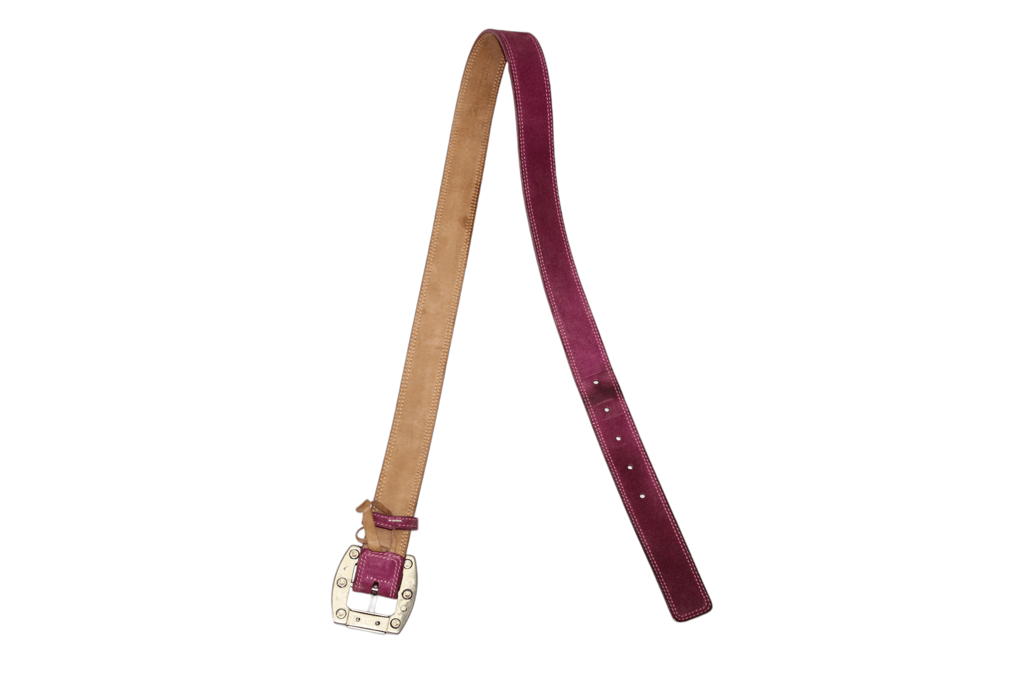 Leather Animo Italy Leather Belt 105x3cm Size ONE SIZE - 4 Thumbnail