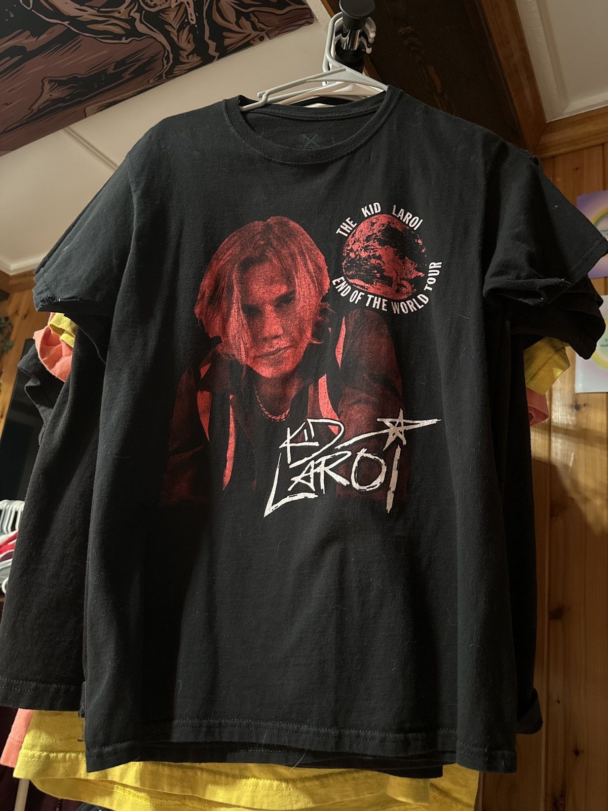 Custom BOOTLEG The Kid Laroi End Of The World Tour Merch | Grailed