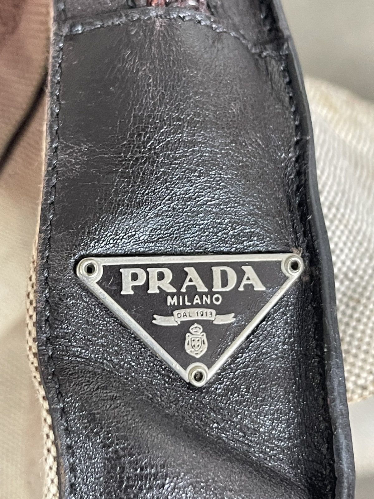 Prada SS1999 Prada Linen Waist Bag Size ONE SIZE - 5 Thumbnail