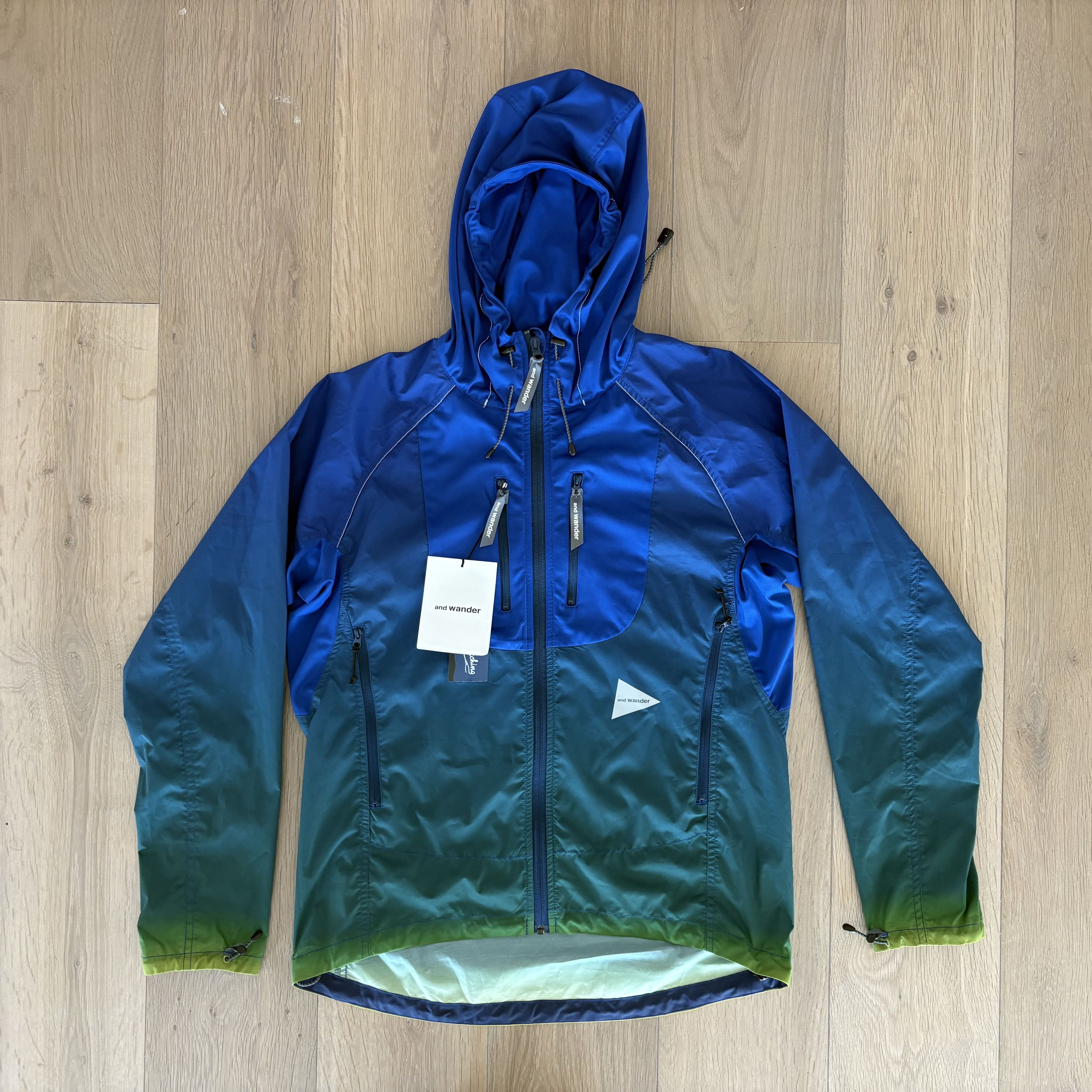 And Wander Gradient Jacket windbreaker raincoat Hiker Hiking Size US M / EU 48-50 / 2 - 1 Thumbnail