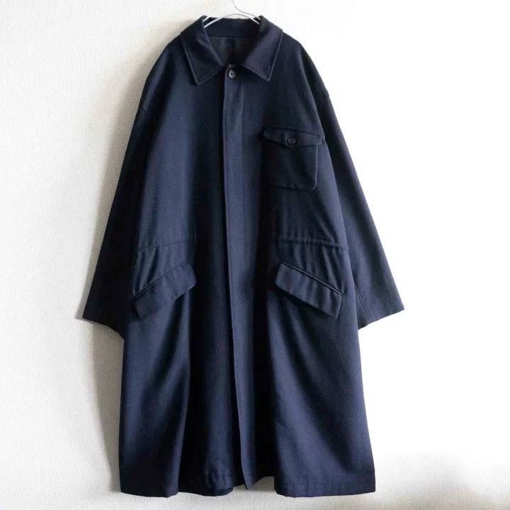 Y's for Men Y's For Men 1990 navy blue wool coat Size US L / EU 52-54 / 3 - 1 Thumbnail