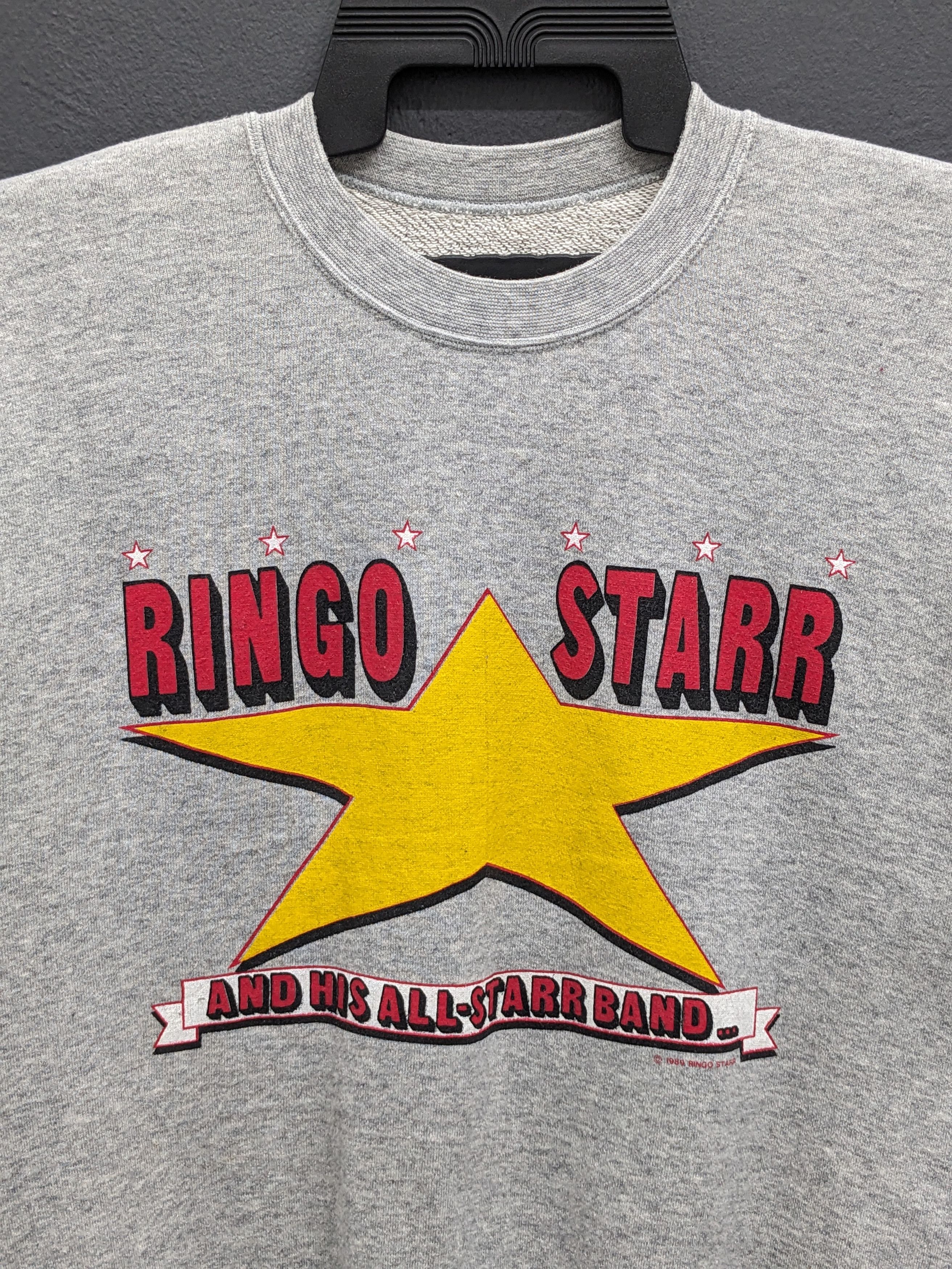 Band Tees Vintage 1989 Ringo Star All-Starr Band Japan Tour Sweatshirt Size US M / EU 48-50 / 2 - 4 Thumbnail