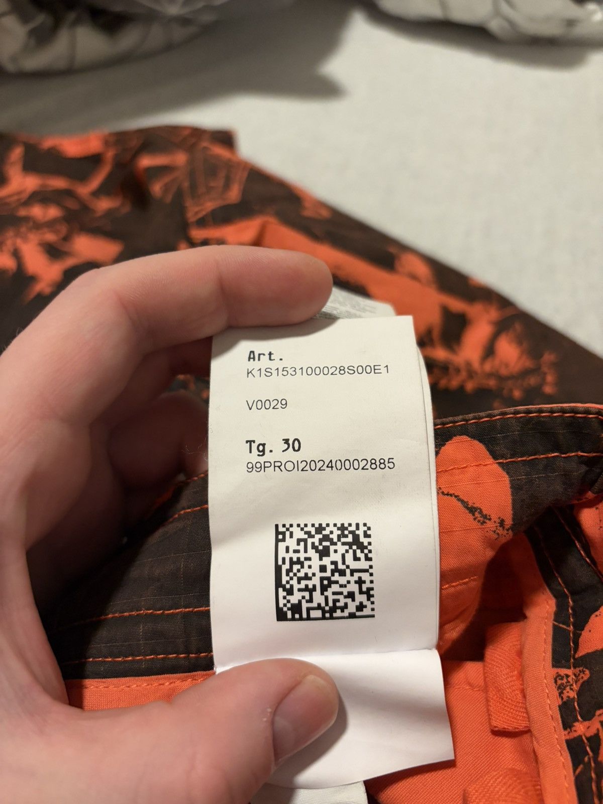 Stone Island Stone Island Scan Camo On Stretch Ripstop-OVD Trousers Size US 30 / EU 46 - 12 Thumbnail