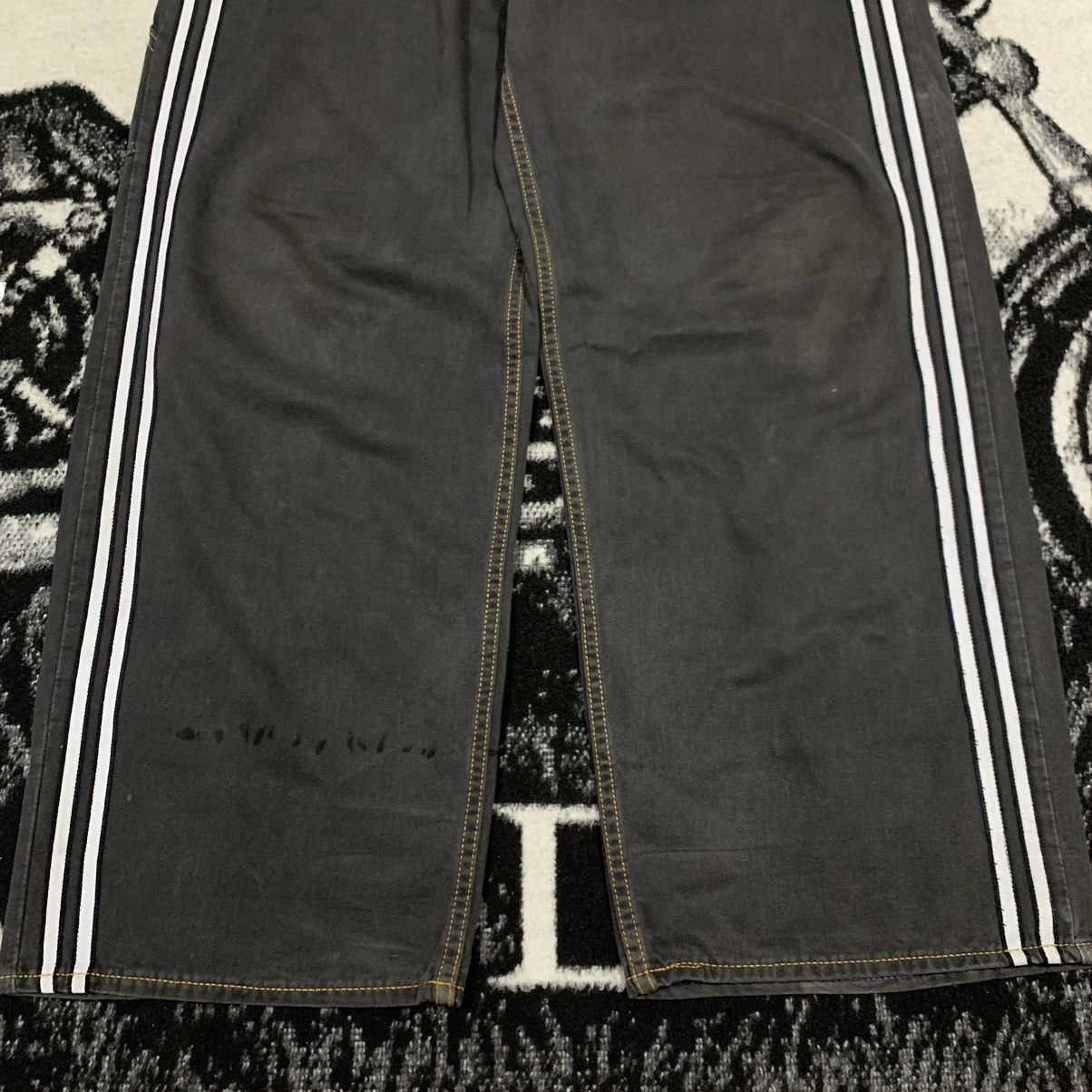 Vintage Alien Workshop 👽 Stripe List Side Baggy Pants