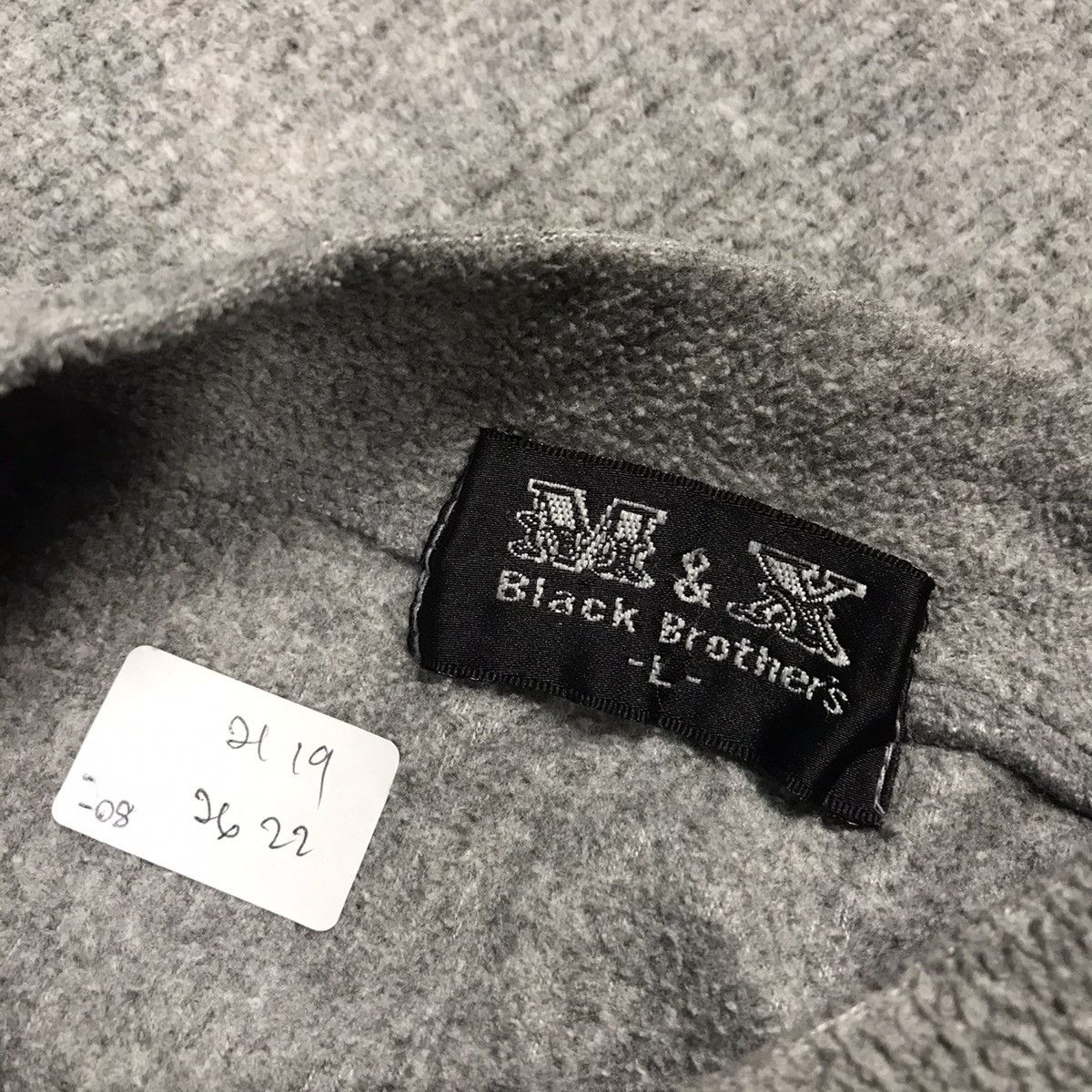 Japanese Brand BLACK GANG PUNK STYLE EMBROIDERY LOGO SWEATSHIRT Size US M / EU 48-50 / 2 - 7 Thumbnail